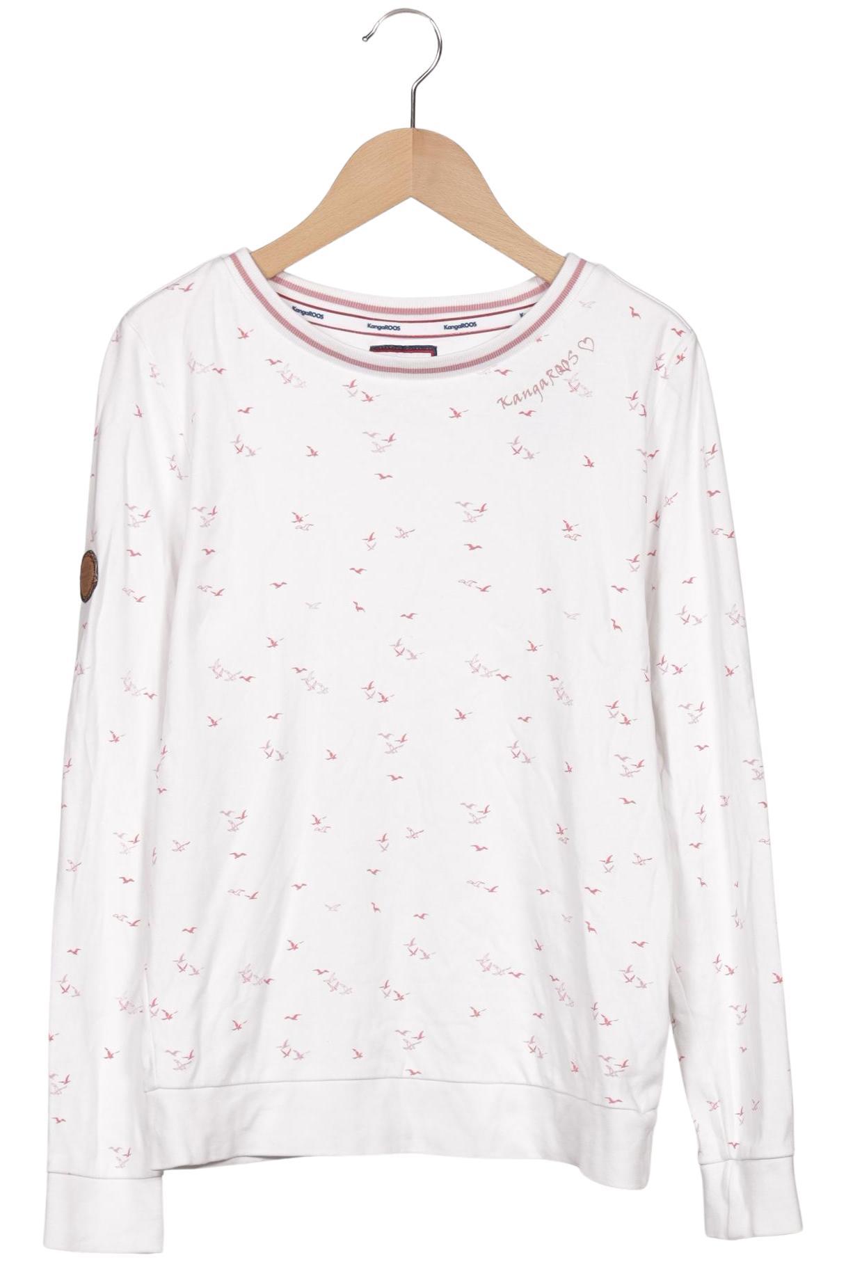 

KangaROOS Damen Sweatshirt, weiß, Gr. 32