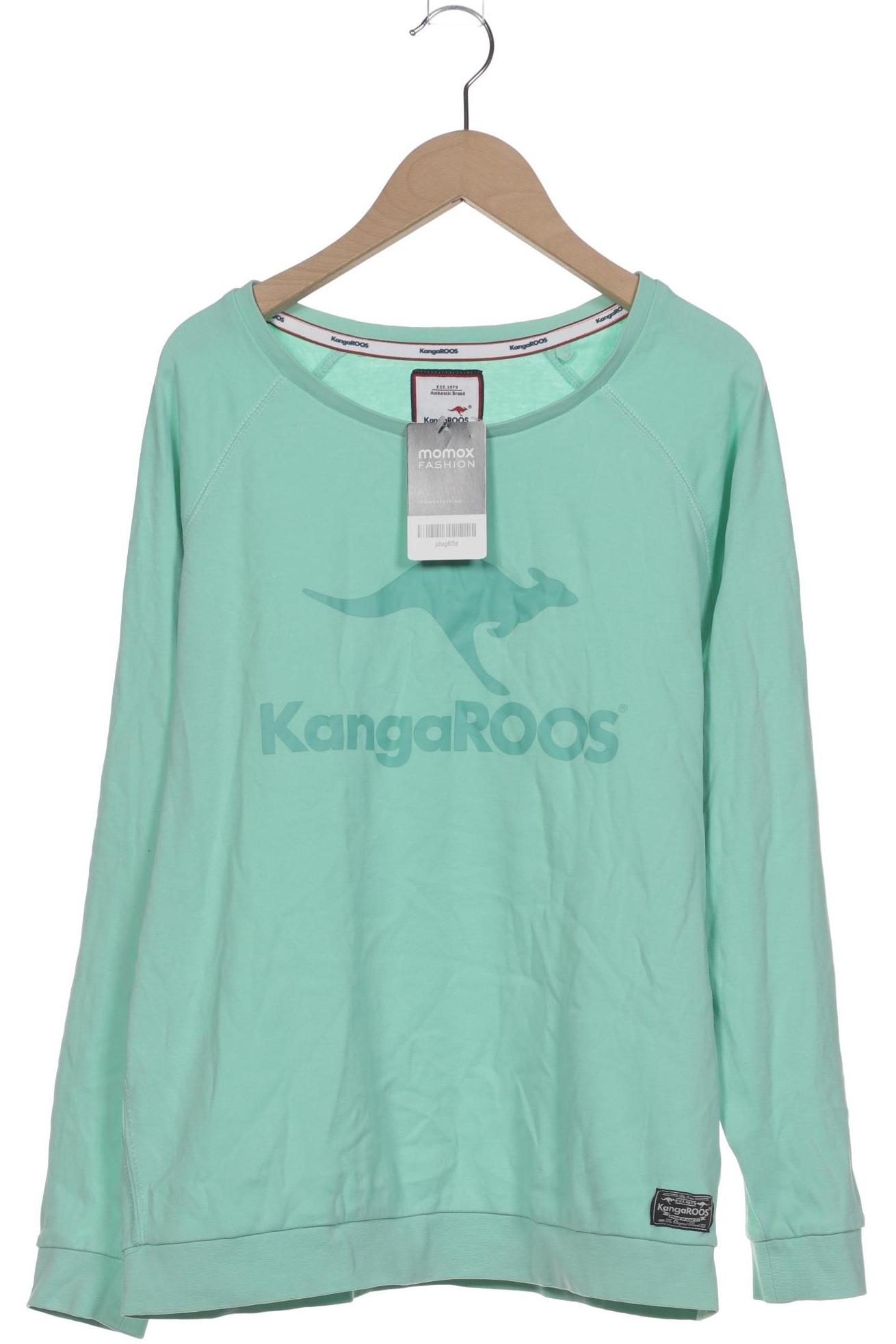 

KangaROOS Damen Sweatshirt, grün, Gr. 40