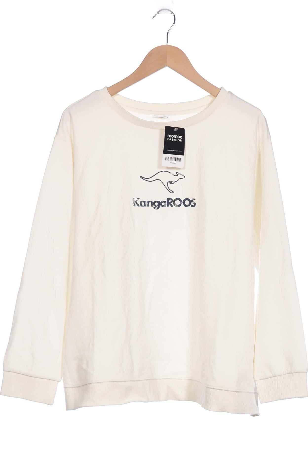 

KangaROOS Damen Sweatshirt, cremeweiß, Gr. 52