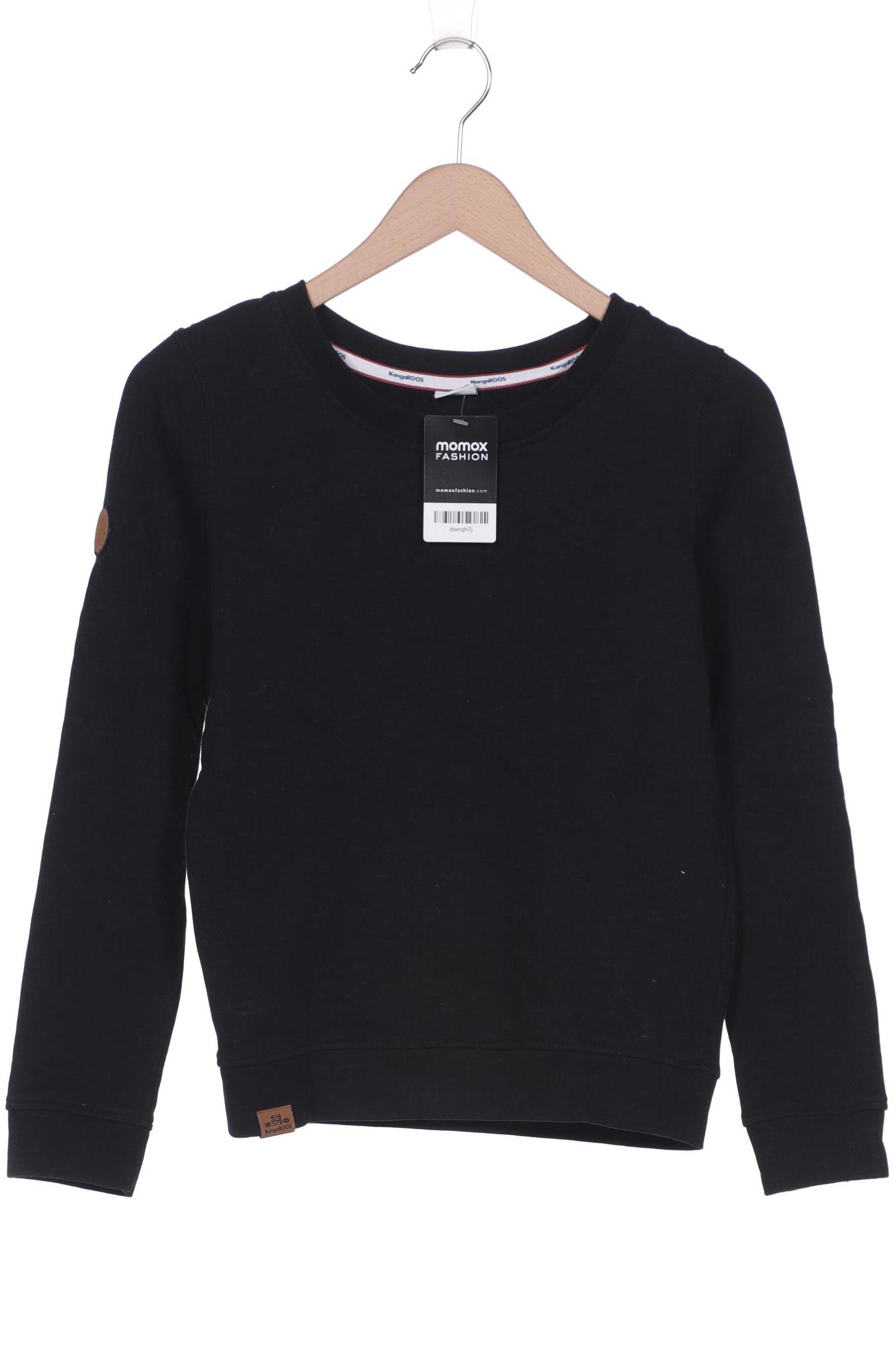

KangaROOS Damen Sweatshirt, schwarz, Gr. 32