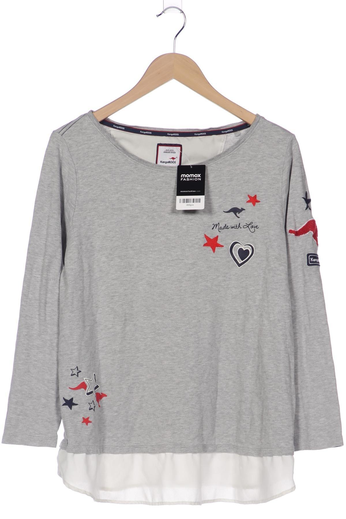 

KangaROOS Damen Sweatshirt, grau, Gr. 44