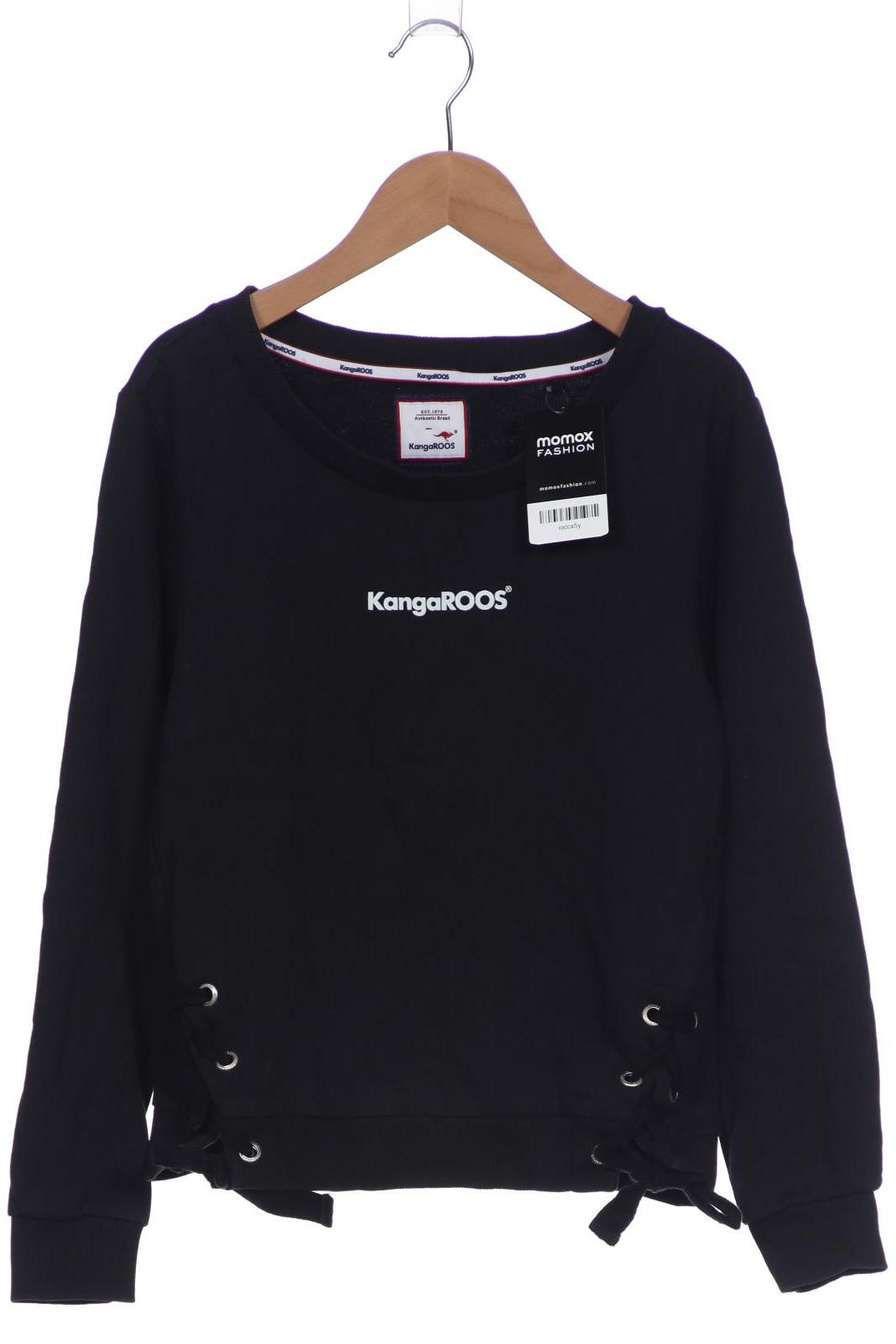 

KangaROOS Damen Sweatshirt, schwarz, Gr. 32