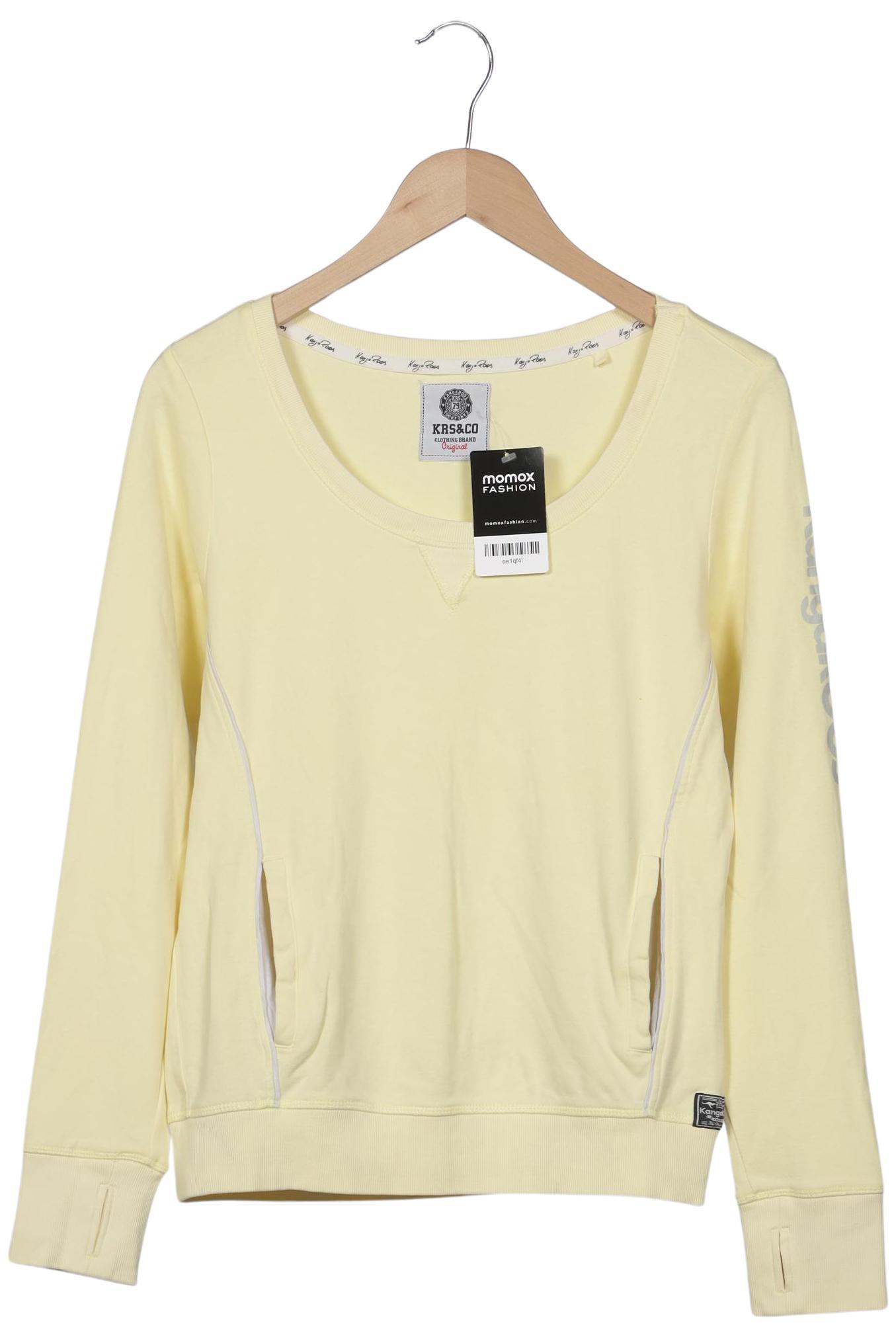 

KangaROOS Damen Sweatshirt, gelb, Gr. 36