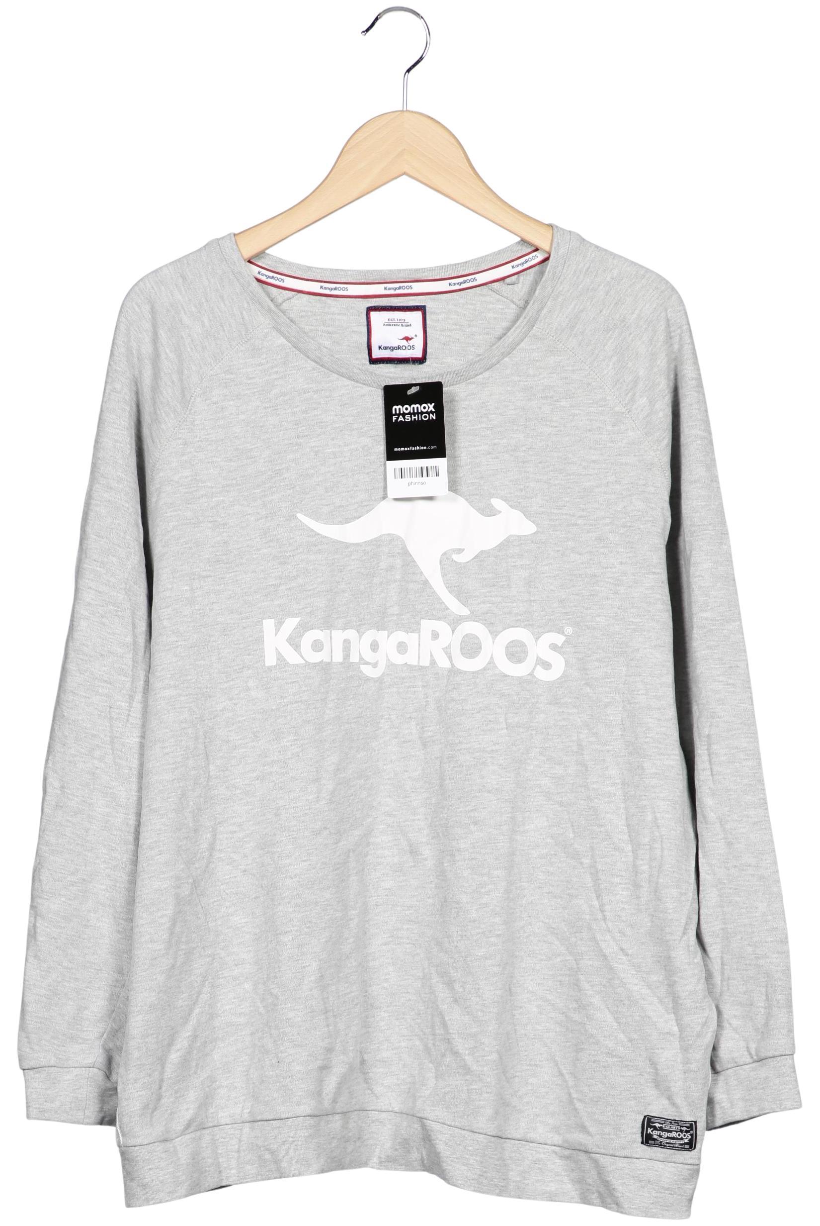 

KangaROOS Damen Sweatshirt, grau, Gr. 52
