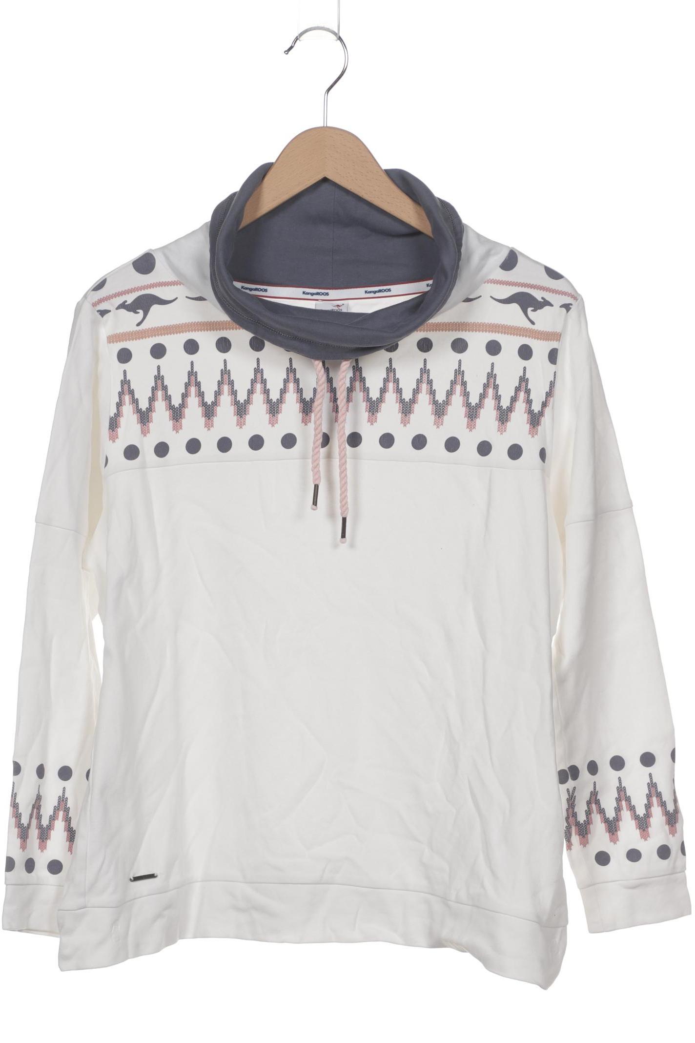 

KangaROOS Damen Sweatshirt, weiß, Gr. 44
