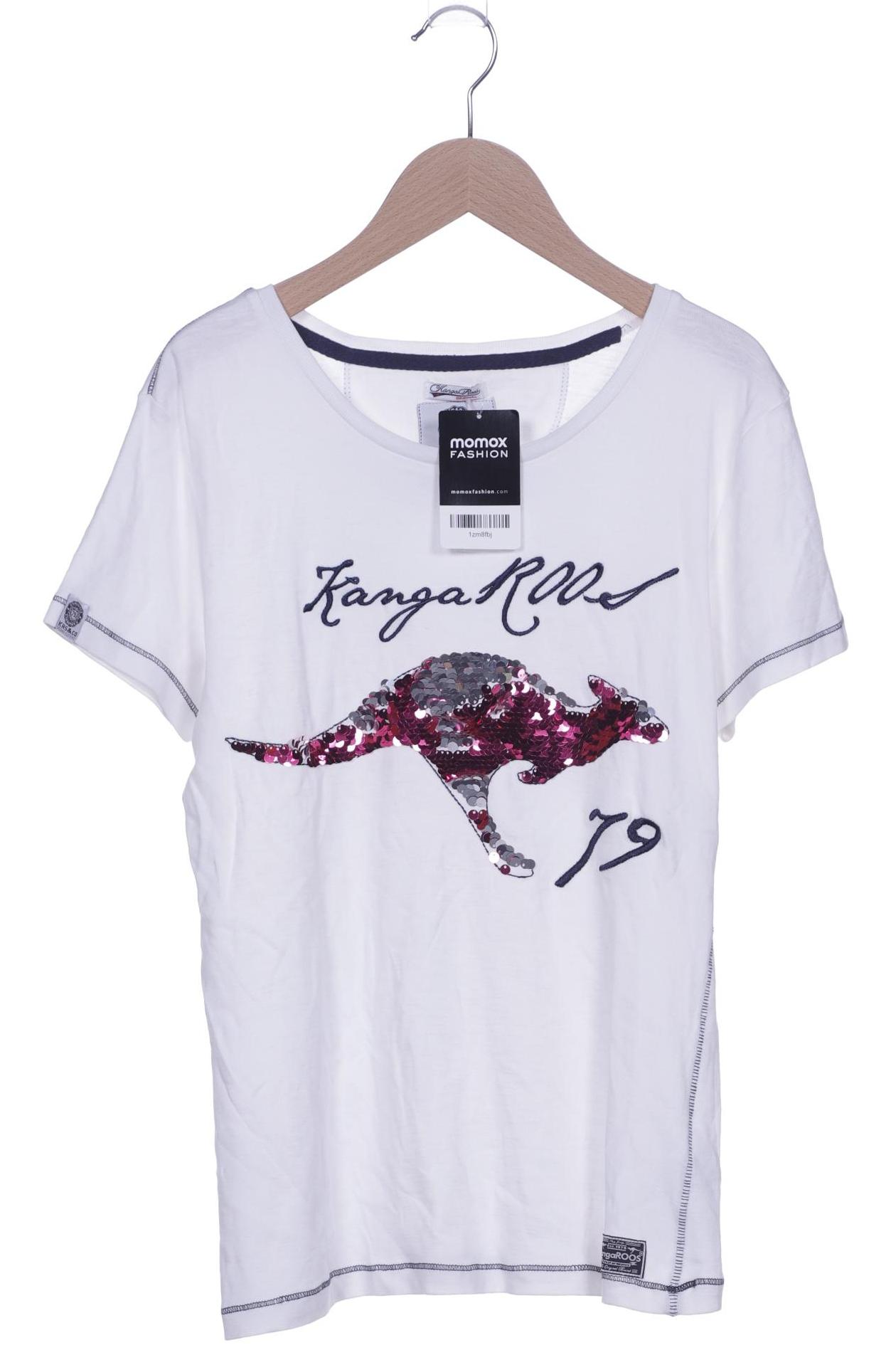 

KangaROOS Damen T-Shirt, weiß, Gr. 40