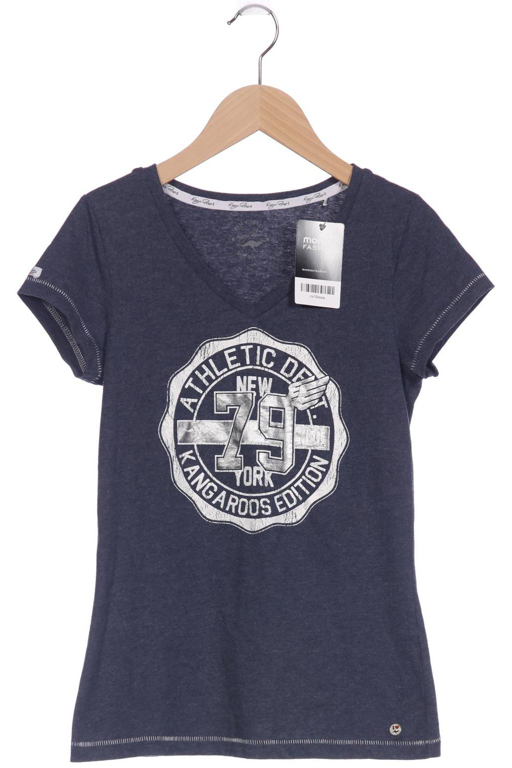 

KangaROOS Damen T-Shirt, marineblau, Gr. 32