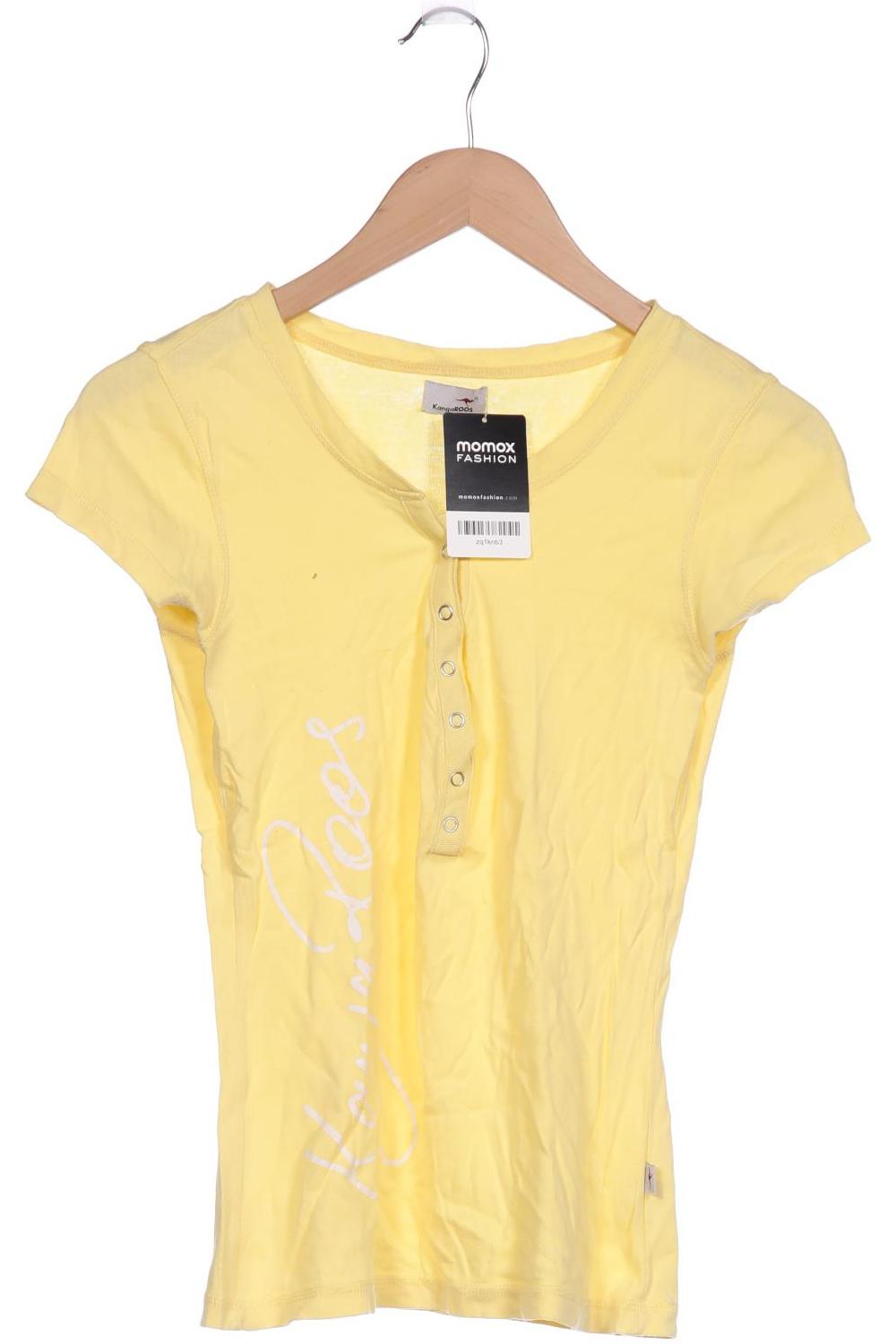 

KangaROOS Damen T-Shirt, gelb, Gr. 36