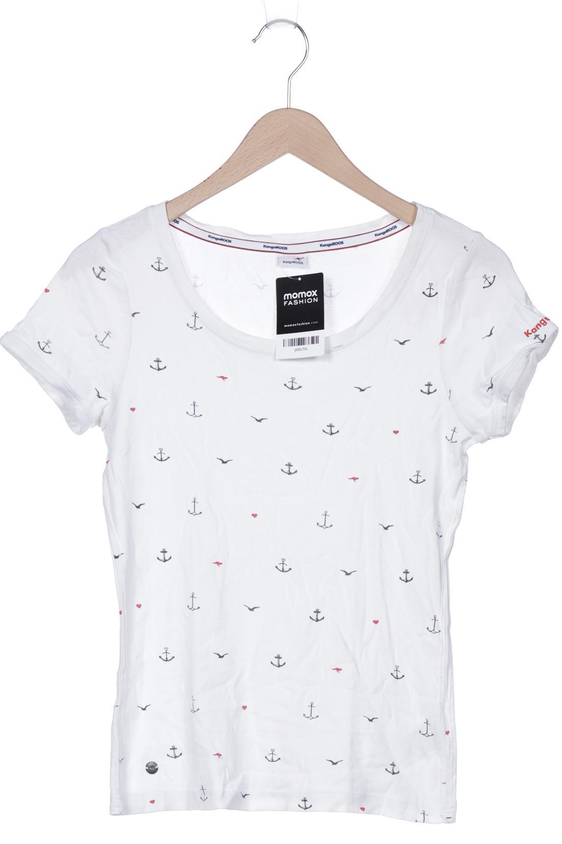 

KangaROOS Damen T-Shirt, weiß, Gr. 36