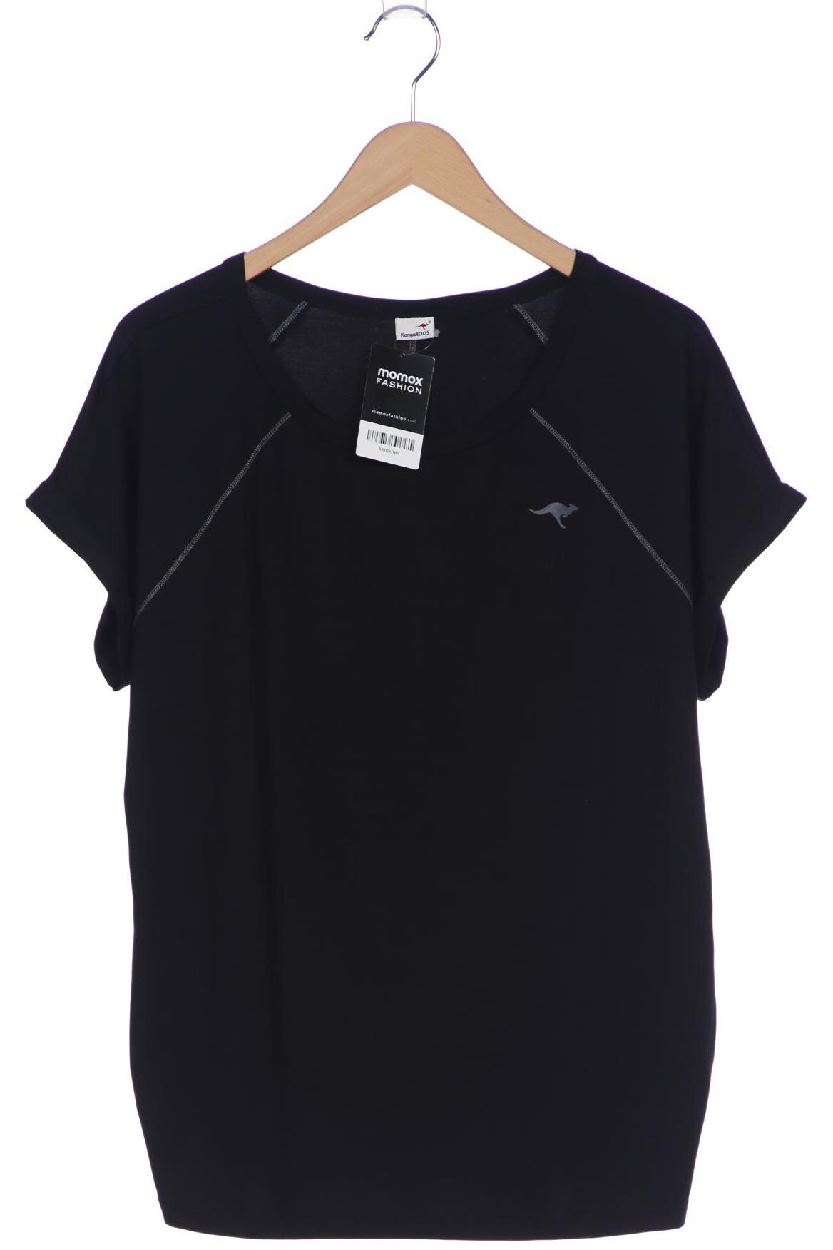 

KangaROOS Damen T-Shirt, schwarz, Gr. 40