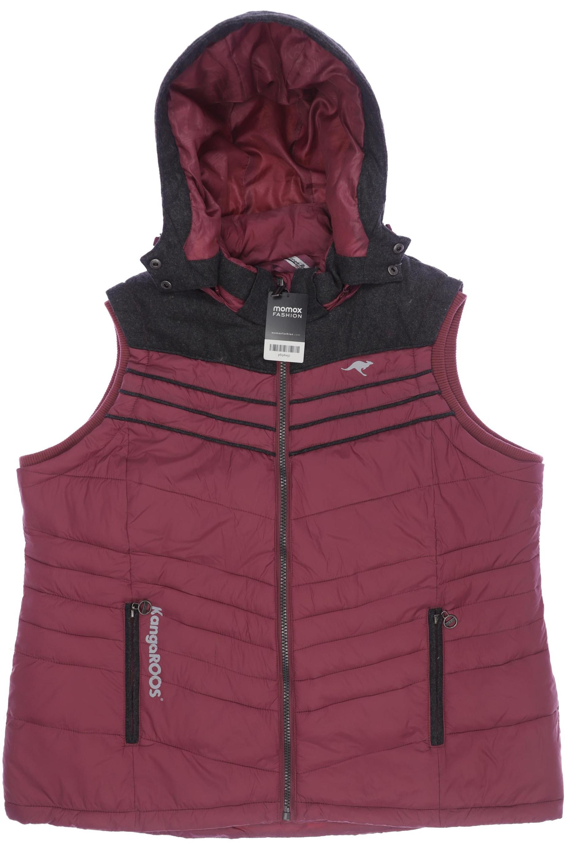 

KangaROOS Damen Weste, bordeaux, Gr. 50
