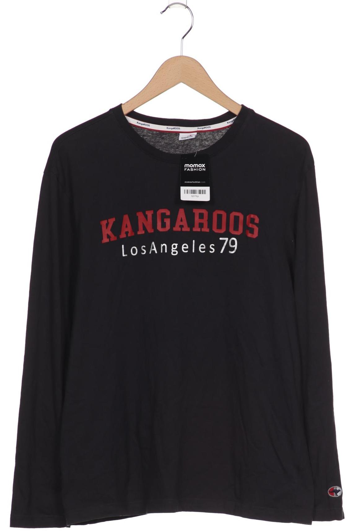 

KangaROOS Herren Langarmshirt, schwarz