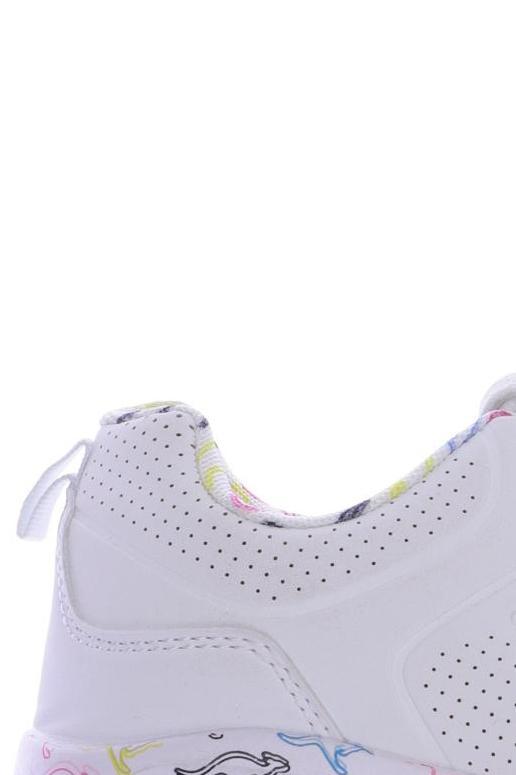 Thumbnail - KangaROOS Mädchen Kinderschuhe, weiß, Gr. 36