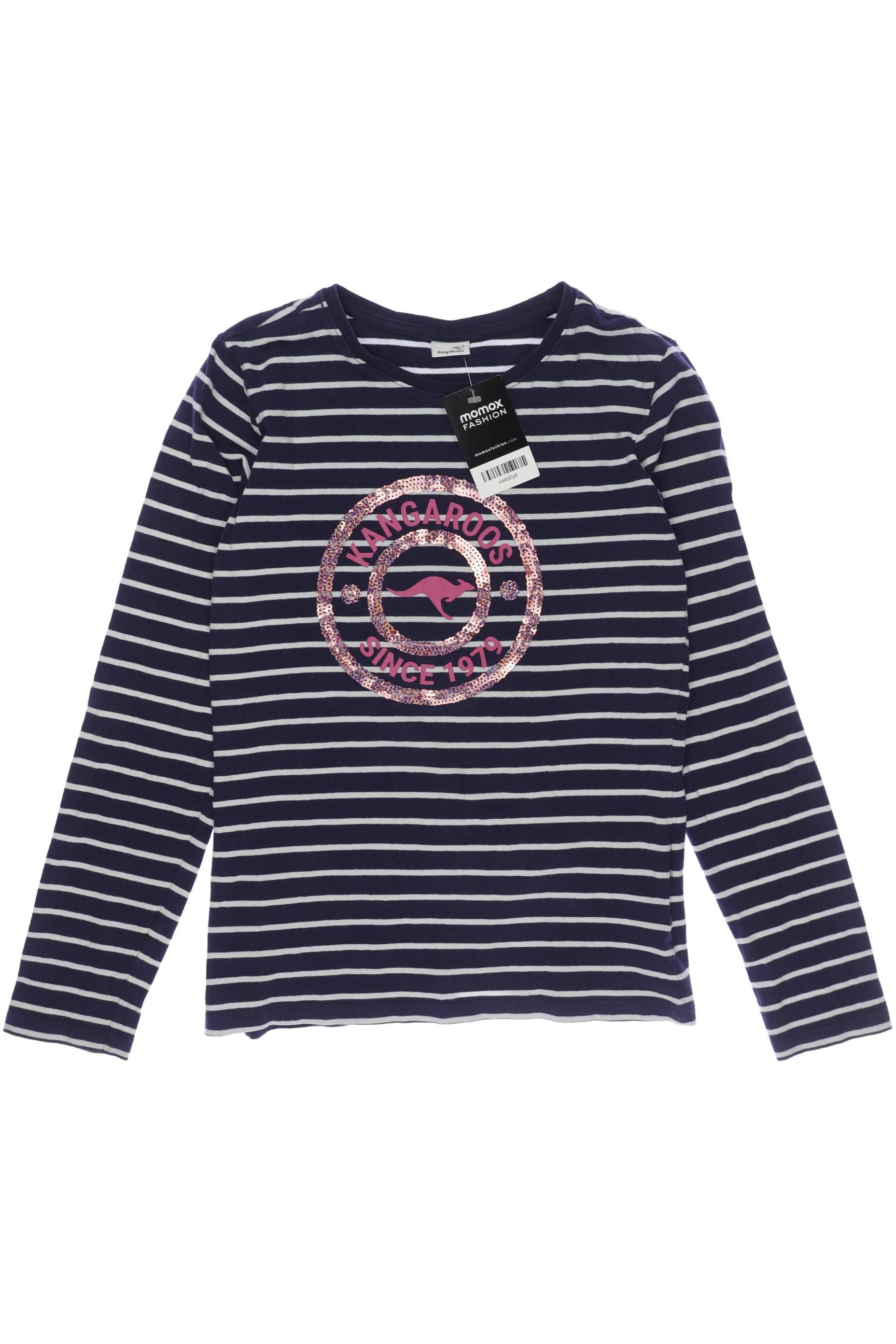 

KangaROOS Damen Langarmshirt, marineblau, Gr. 164
