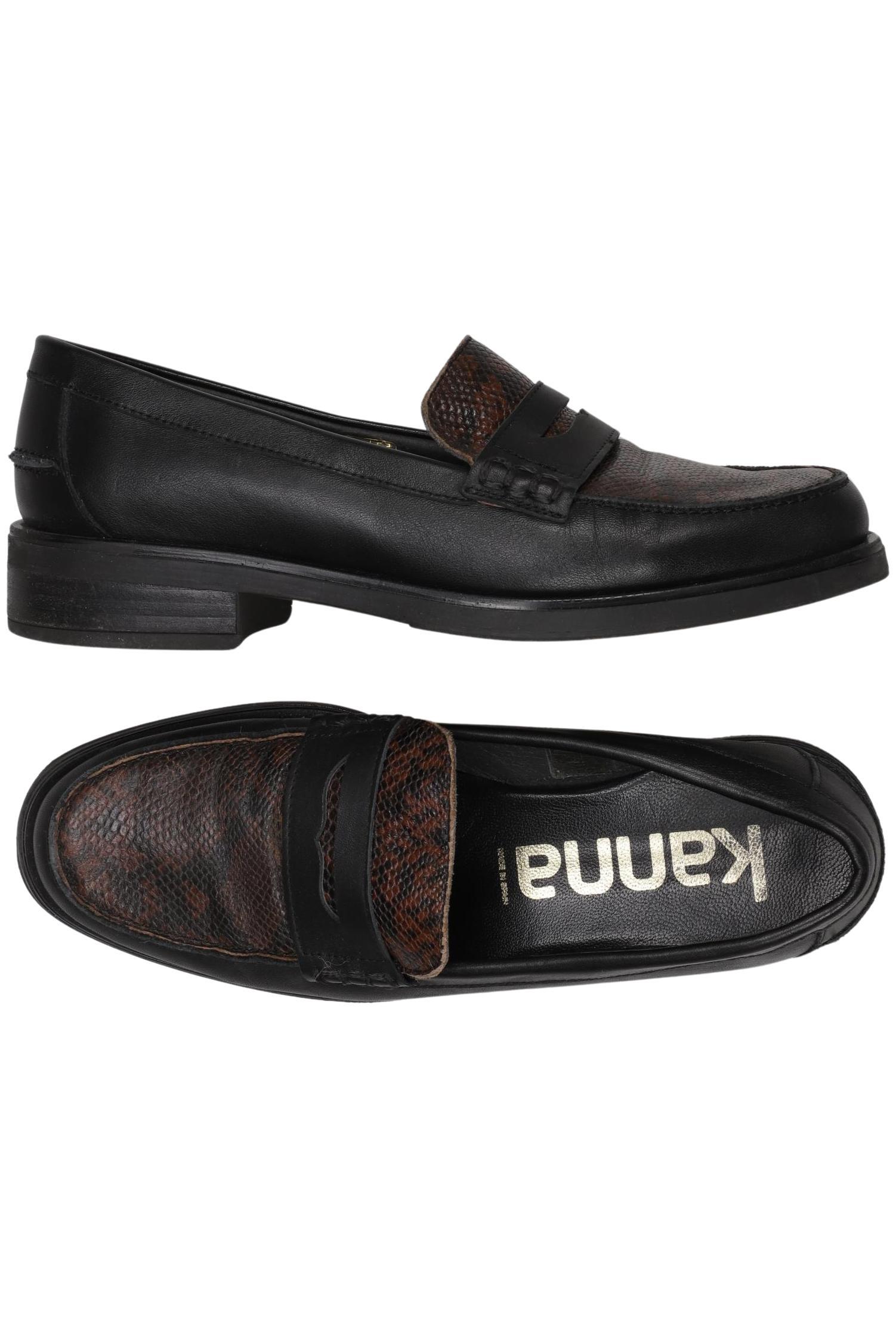 

kanna Damen Halbschuh, schwarz, Gr. 38