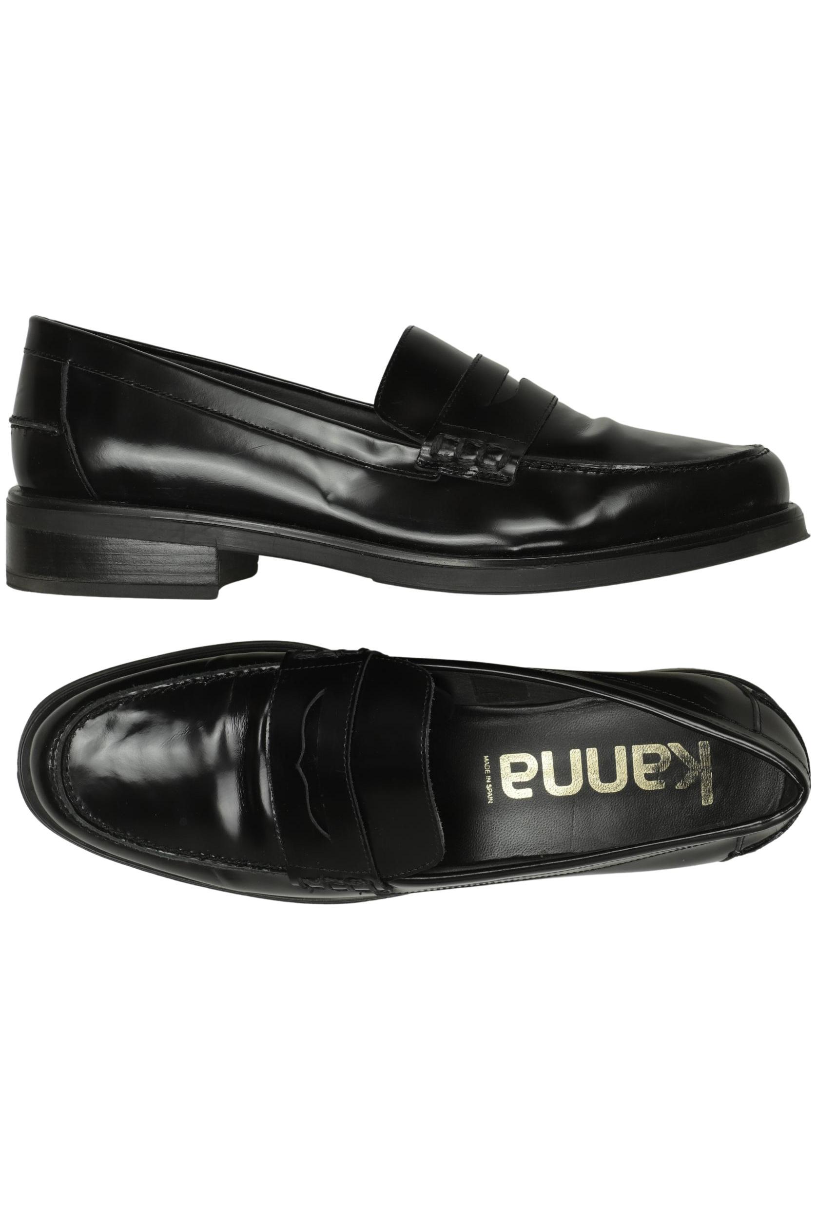 

kanna Damen Halbschuh, schwarz, Gr. 41