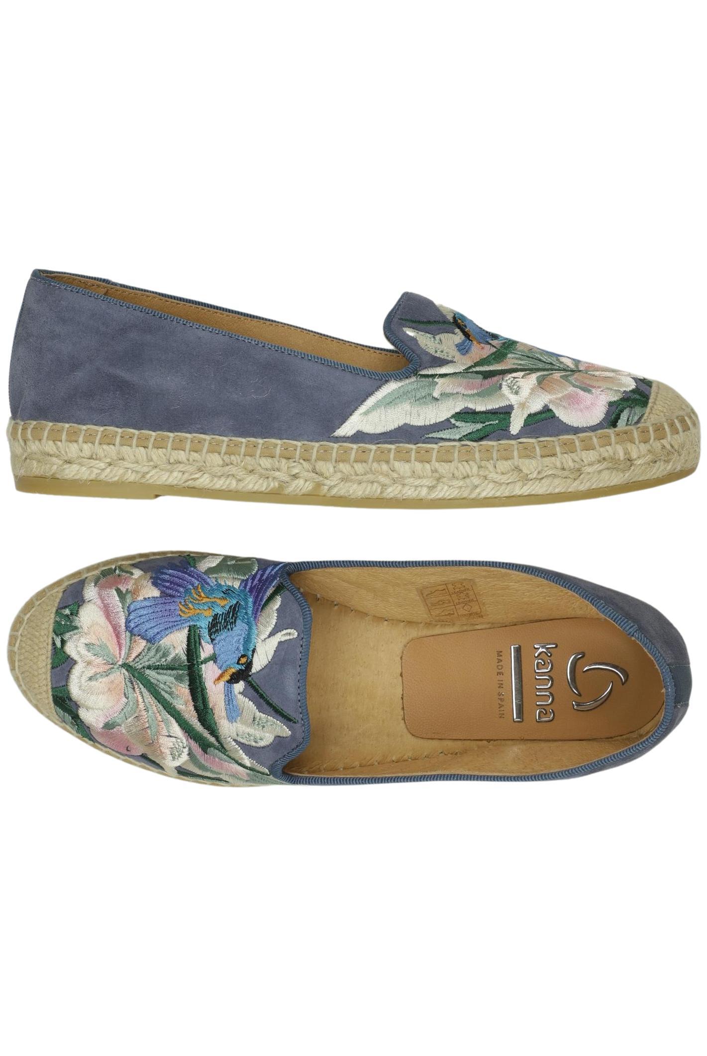 

kanna Damen Halbschuh, blau, Gr. 36