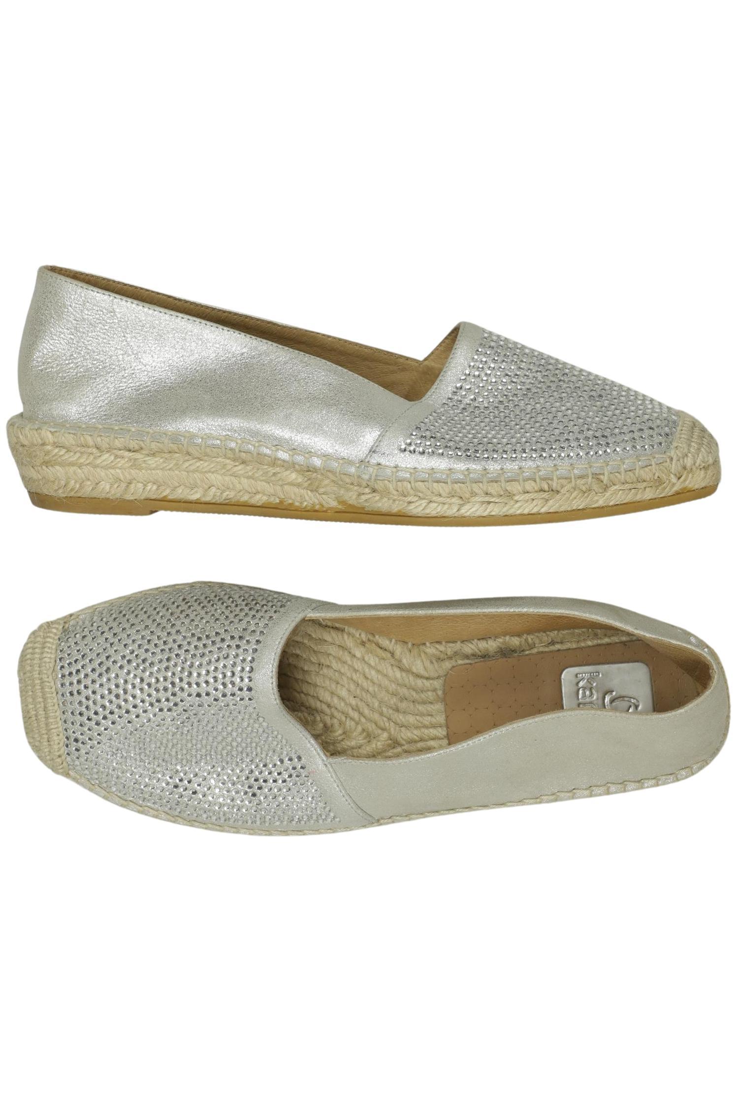 

kanna Damen Halbschuh, silber, Gr. 38