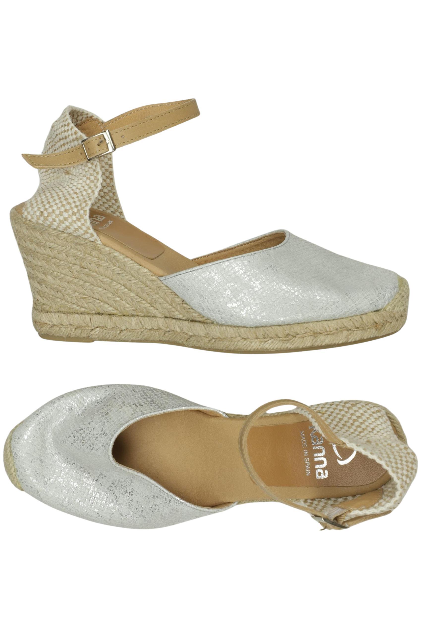 

kanna Damen Halbschuh, silber, Gr. 41
