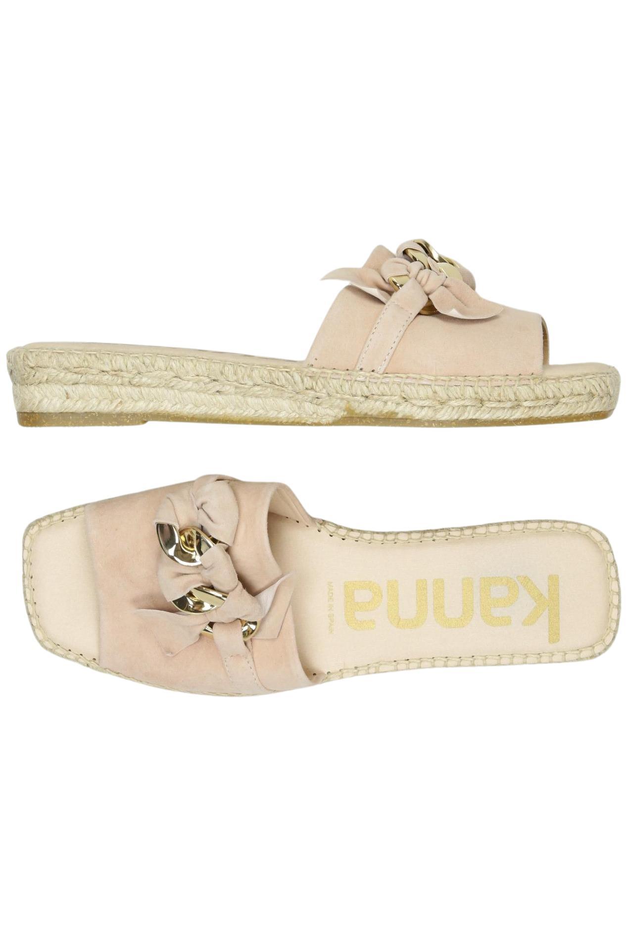 

kanna Damen Sandale, beige, Gr. 39