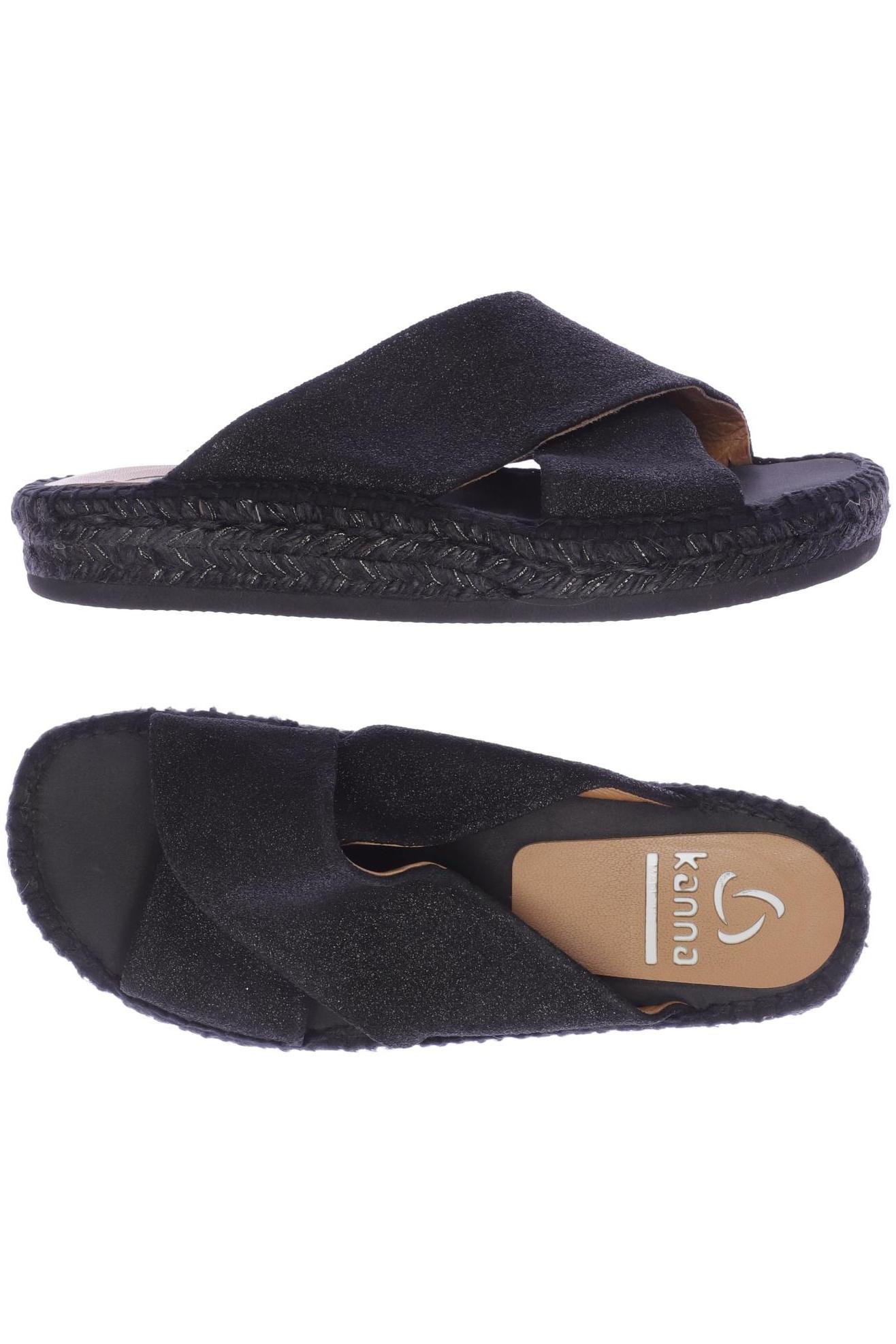 

kanna Damen Sandale, schwarz, Gr. 37