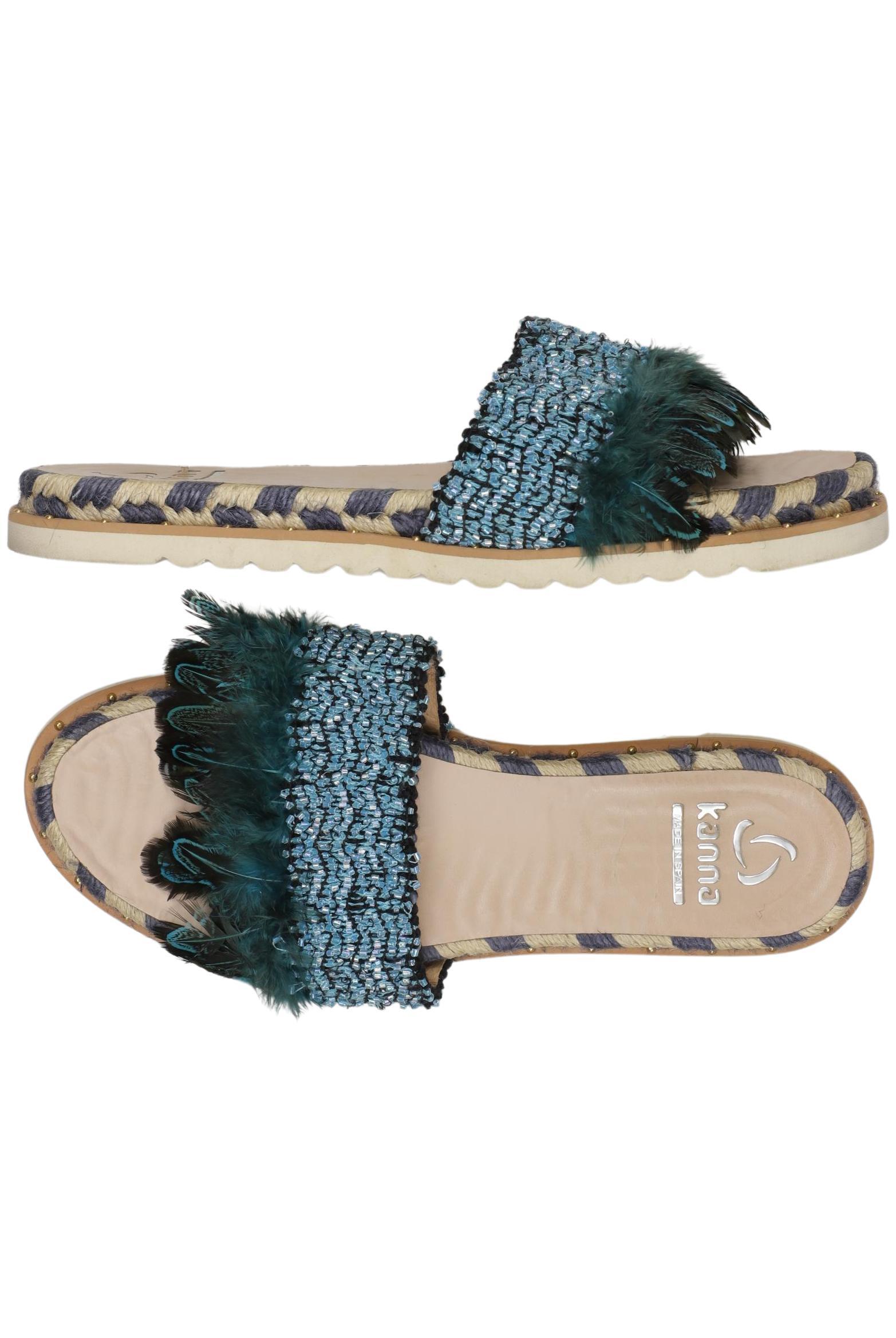 

kanna Damen Sandale, blau, Gr. 40