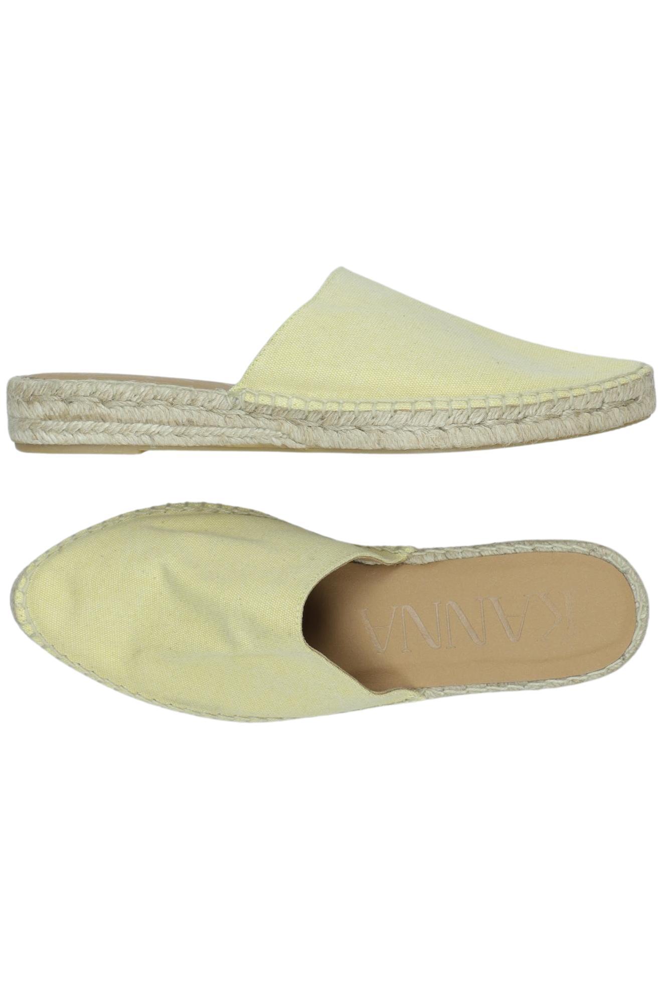 

kanna Damen Sandale, gelb, Gr. 40