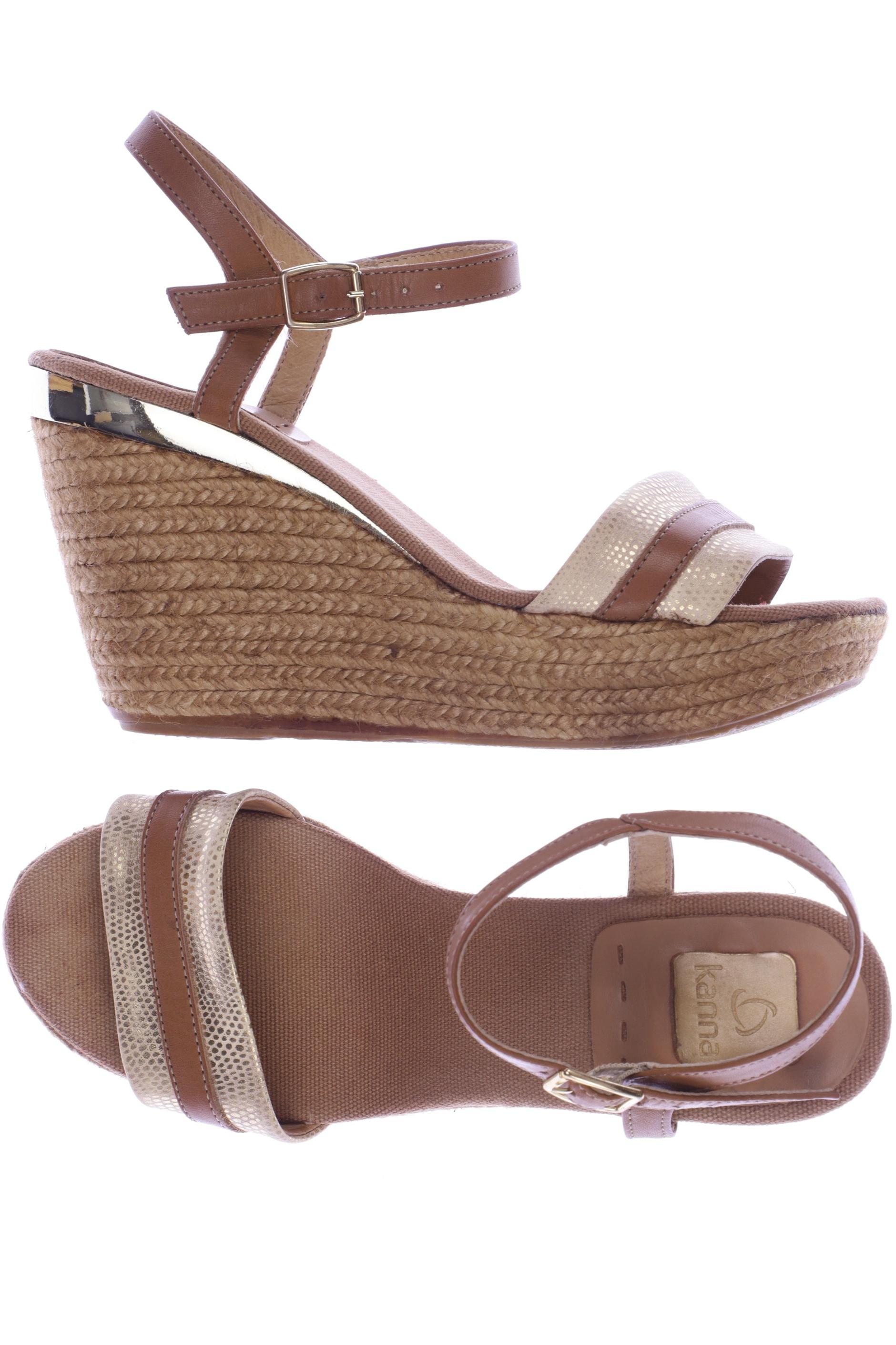 

kanna Damen Sandale, braun, Gr. 36