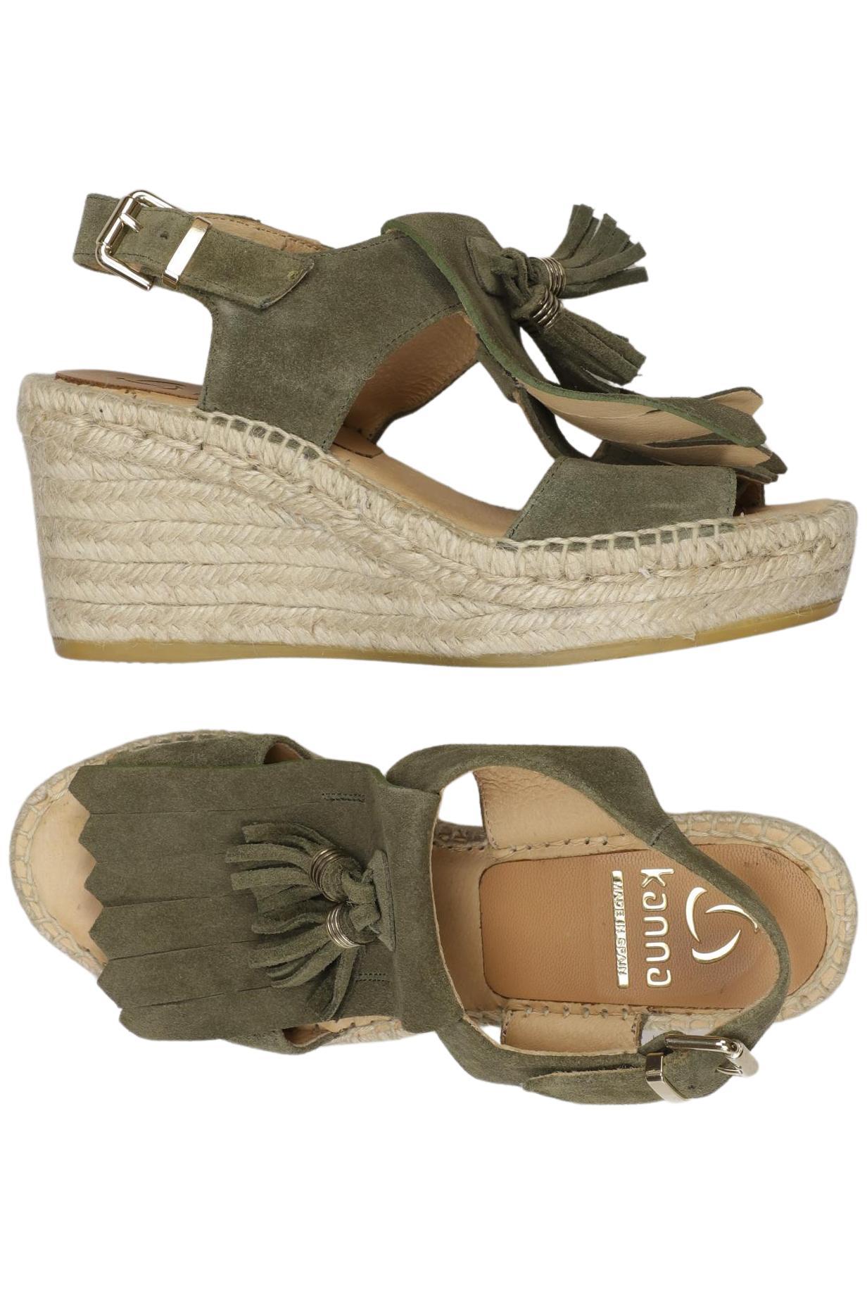 

kanna Damen Sandale, grün, Gr. 37