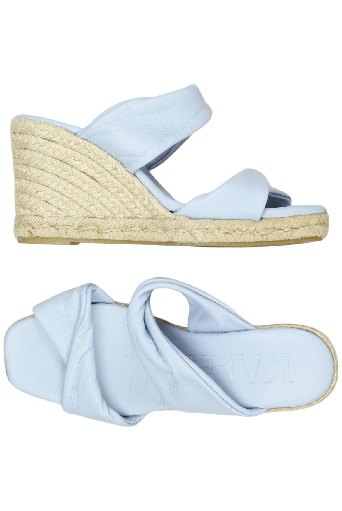 

kanna Damen Sandale, blau, Gr. 38