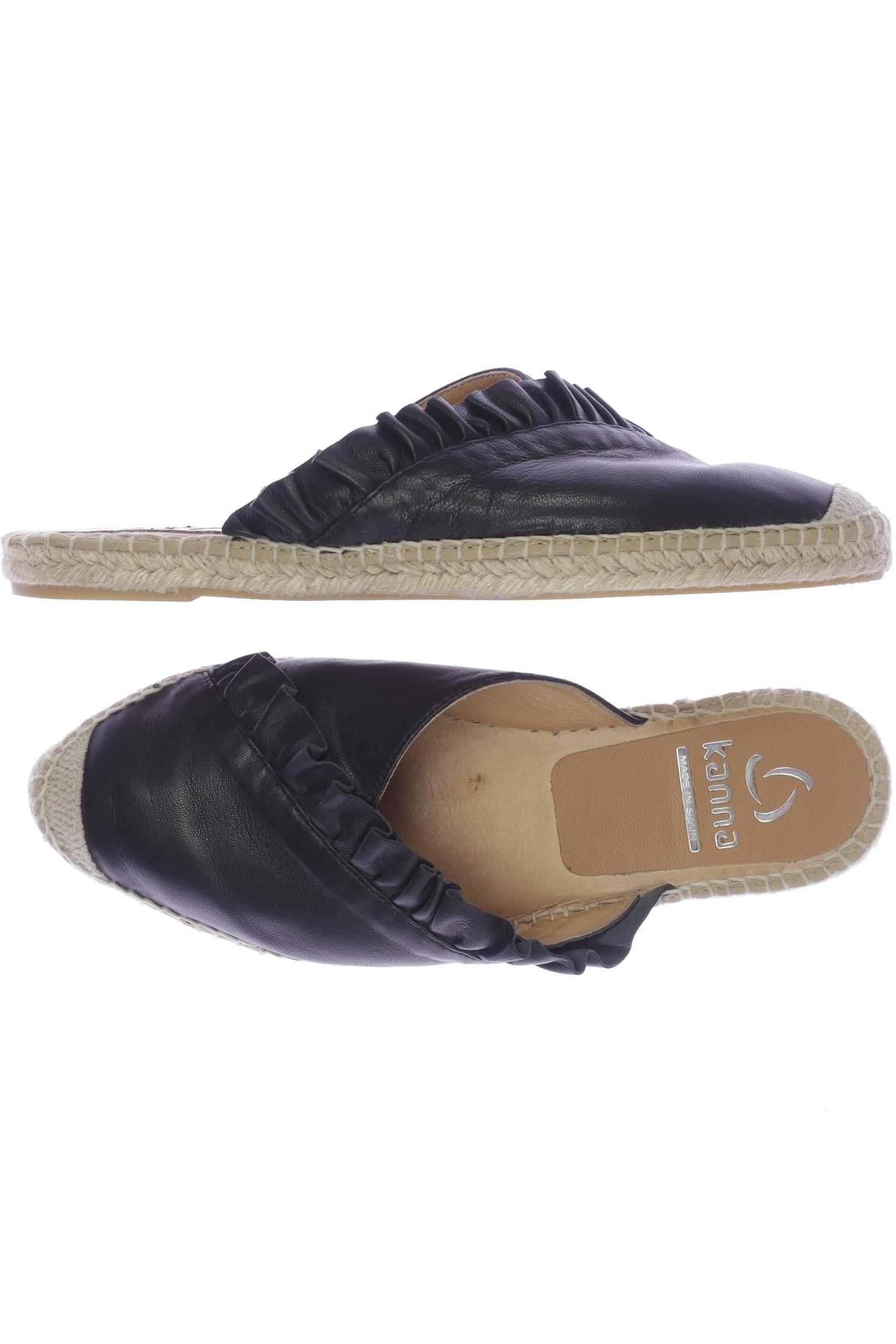 

kanna Damen Sandale, schwarz, Gr. 38