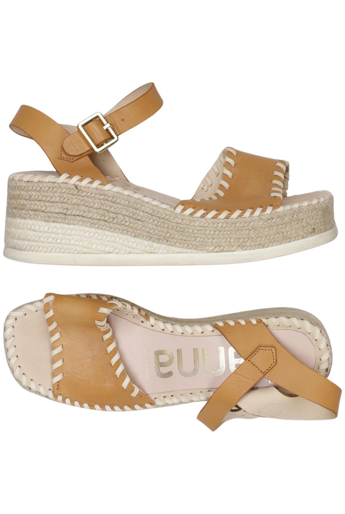 

kanna Damen Sandale, braun, Gr. 39