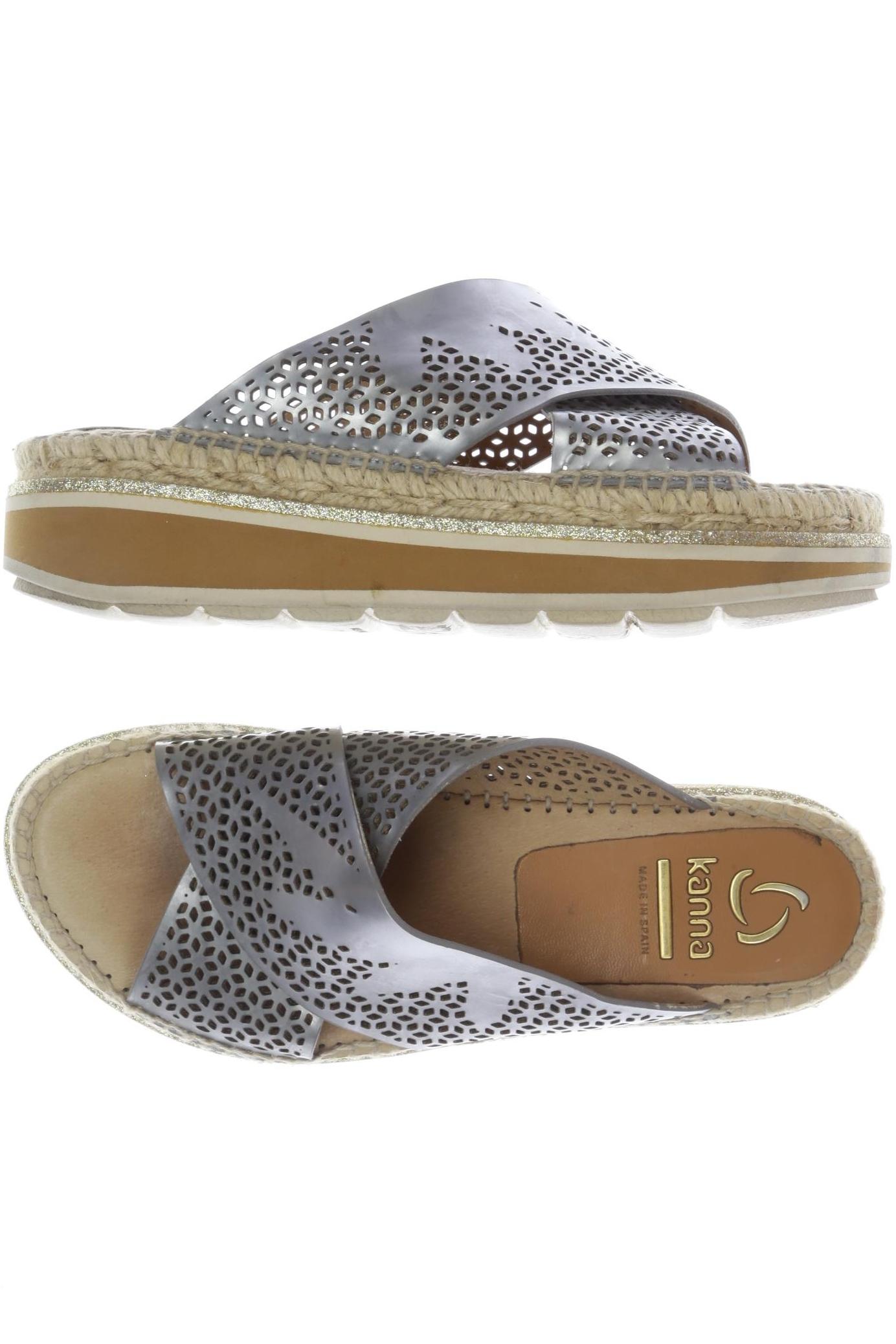 

kanna Damen Sandale, grau, Gr. 36