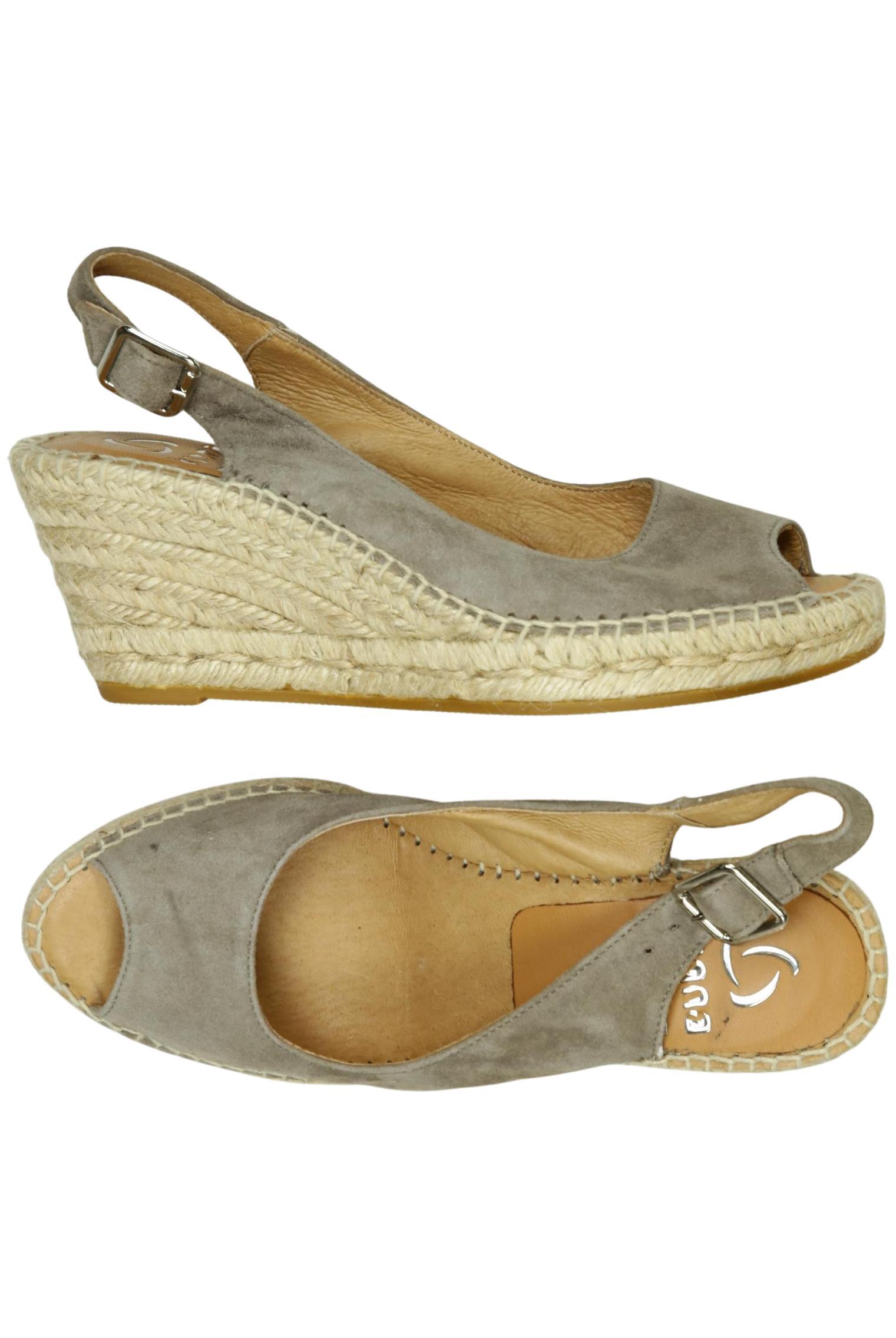 

kanna Damen Sandale, grau, Gr. 37
