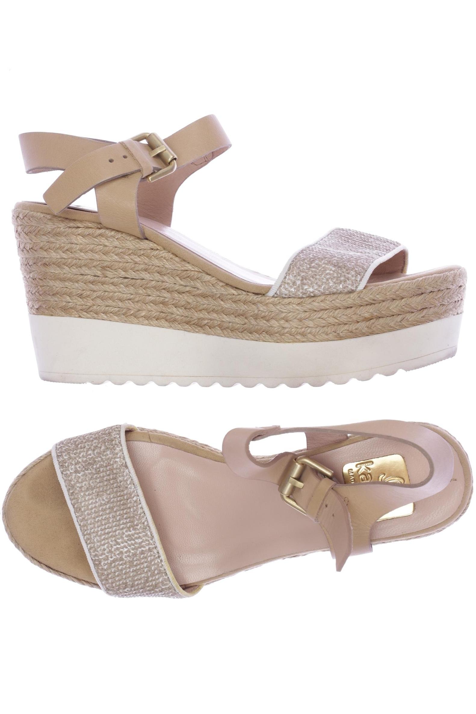 

kanna Damen Sandale, beige, Gr. 37