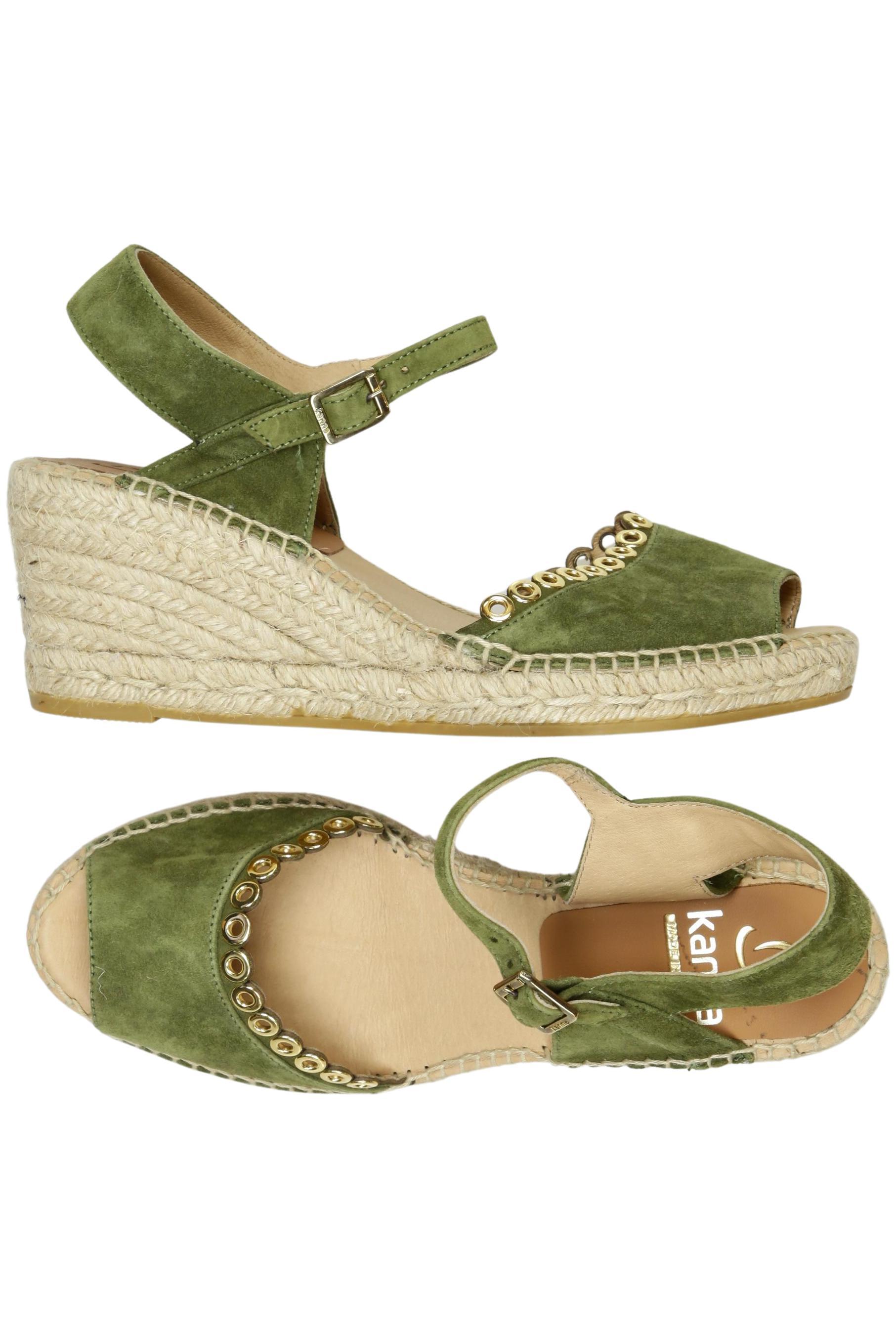 

kanna Damen Sandale, grün, Gr. 38