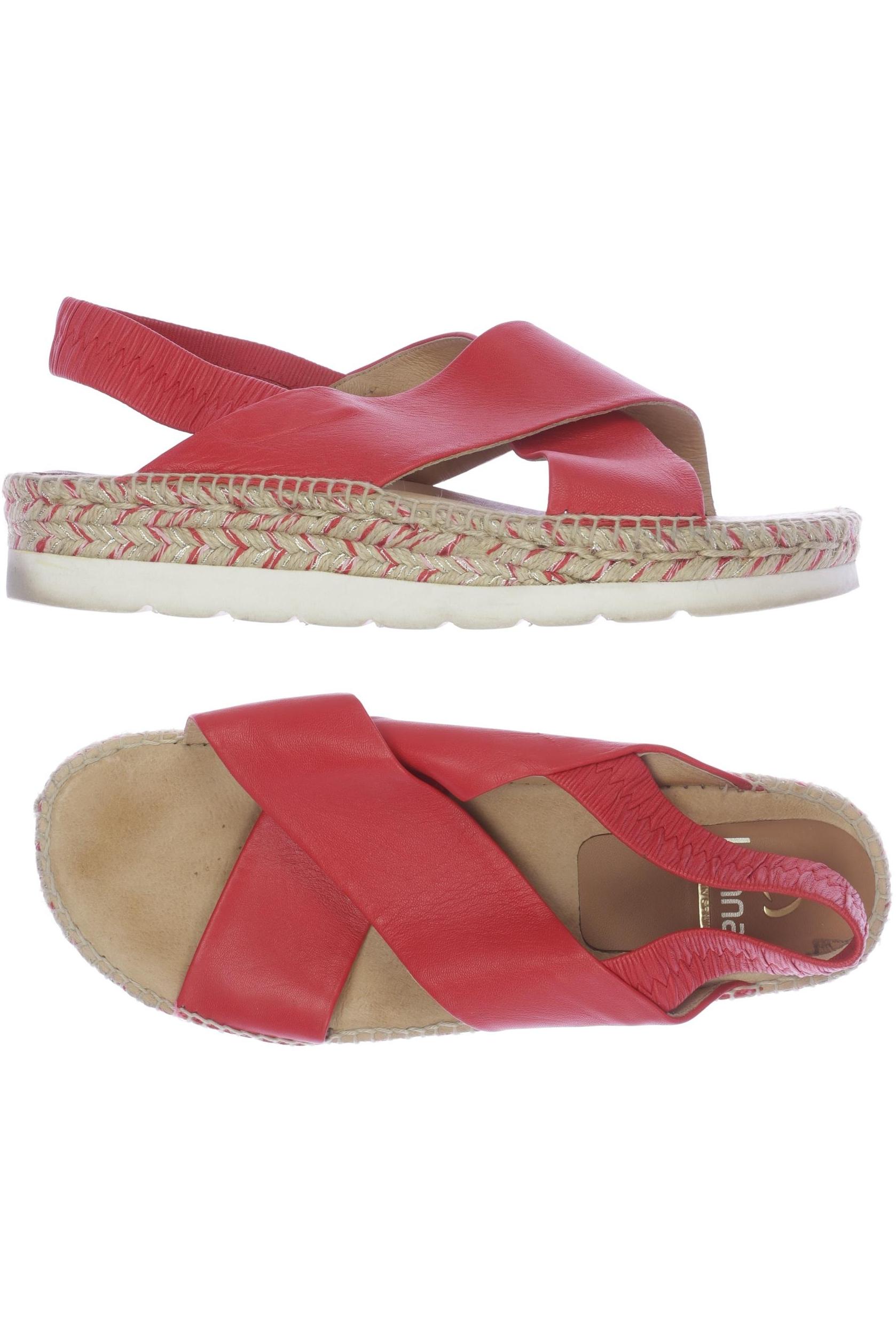 

kanna Damen Sandale, rot, Gr. 42