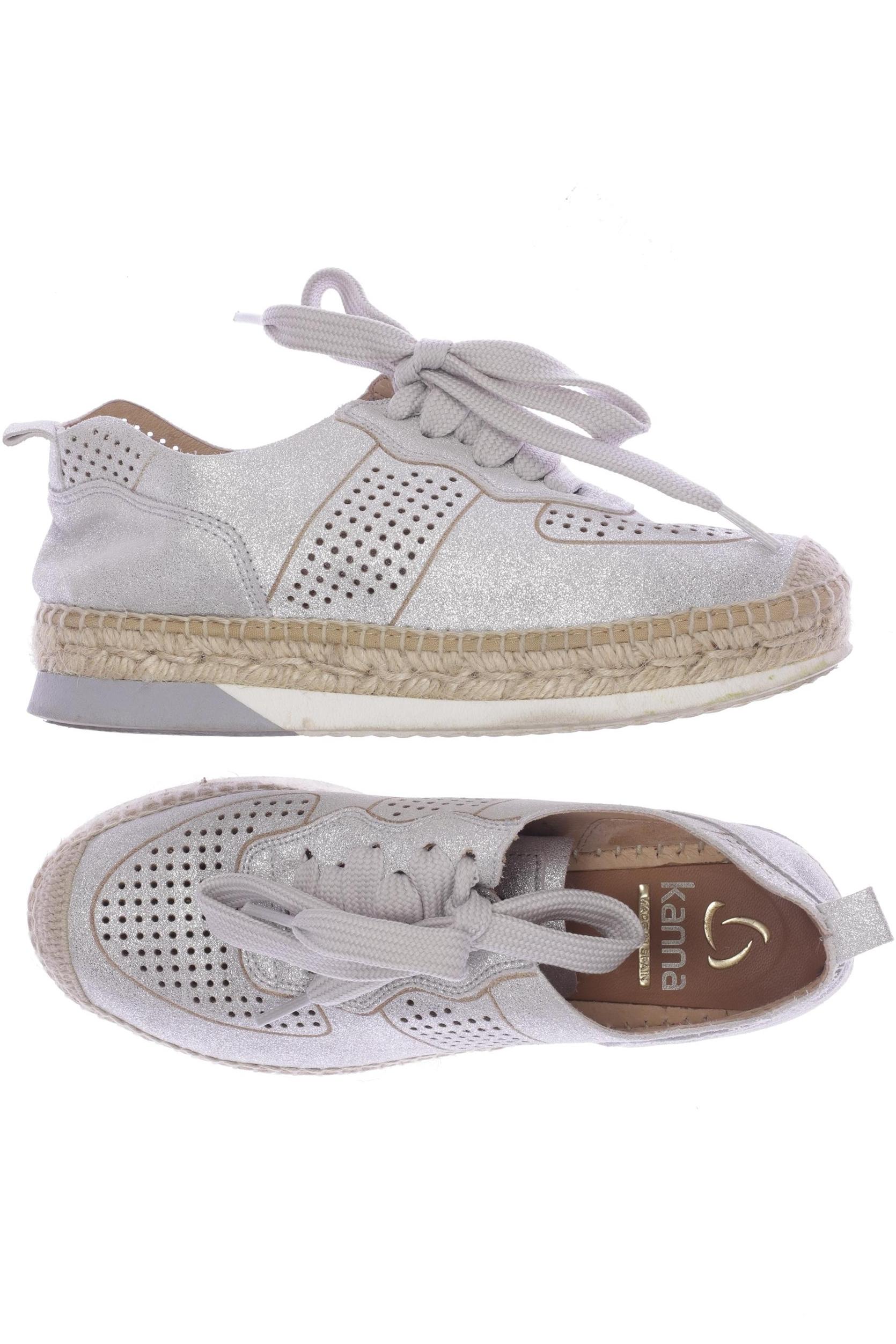 

kanna Damen Sneakers, silber, Gr. 36