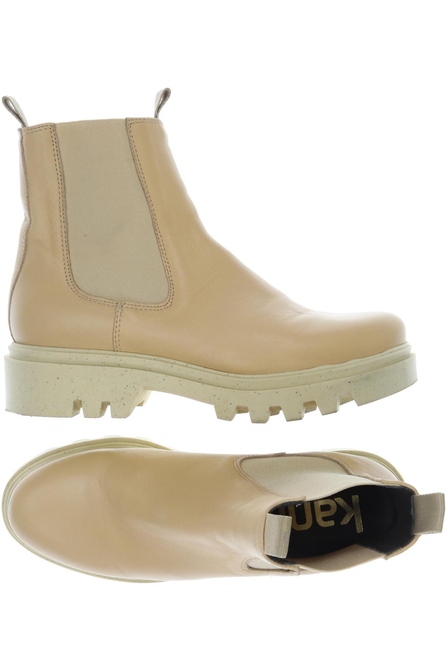 

kanna Damen Stiefelette, beige, Gr. 35
