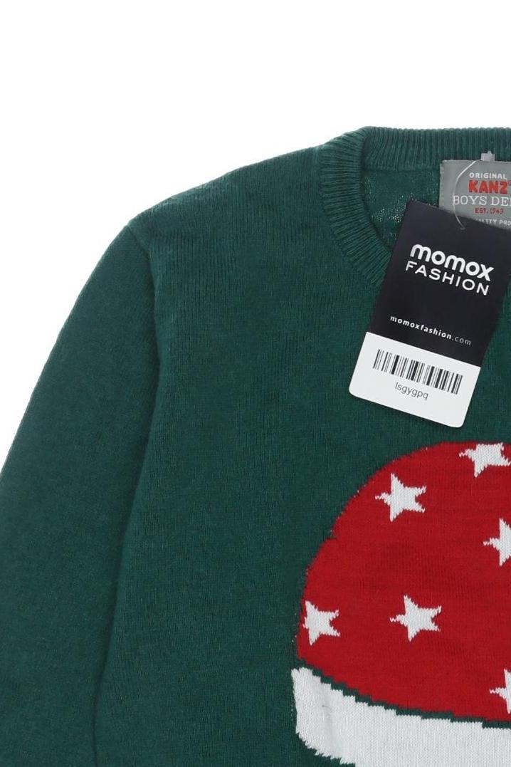 Thumbnail - Kanz Jungen Pullover, grün, Gr. 128