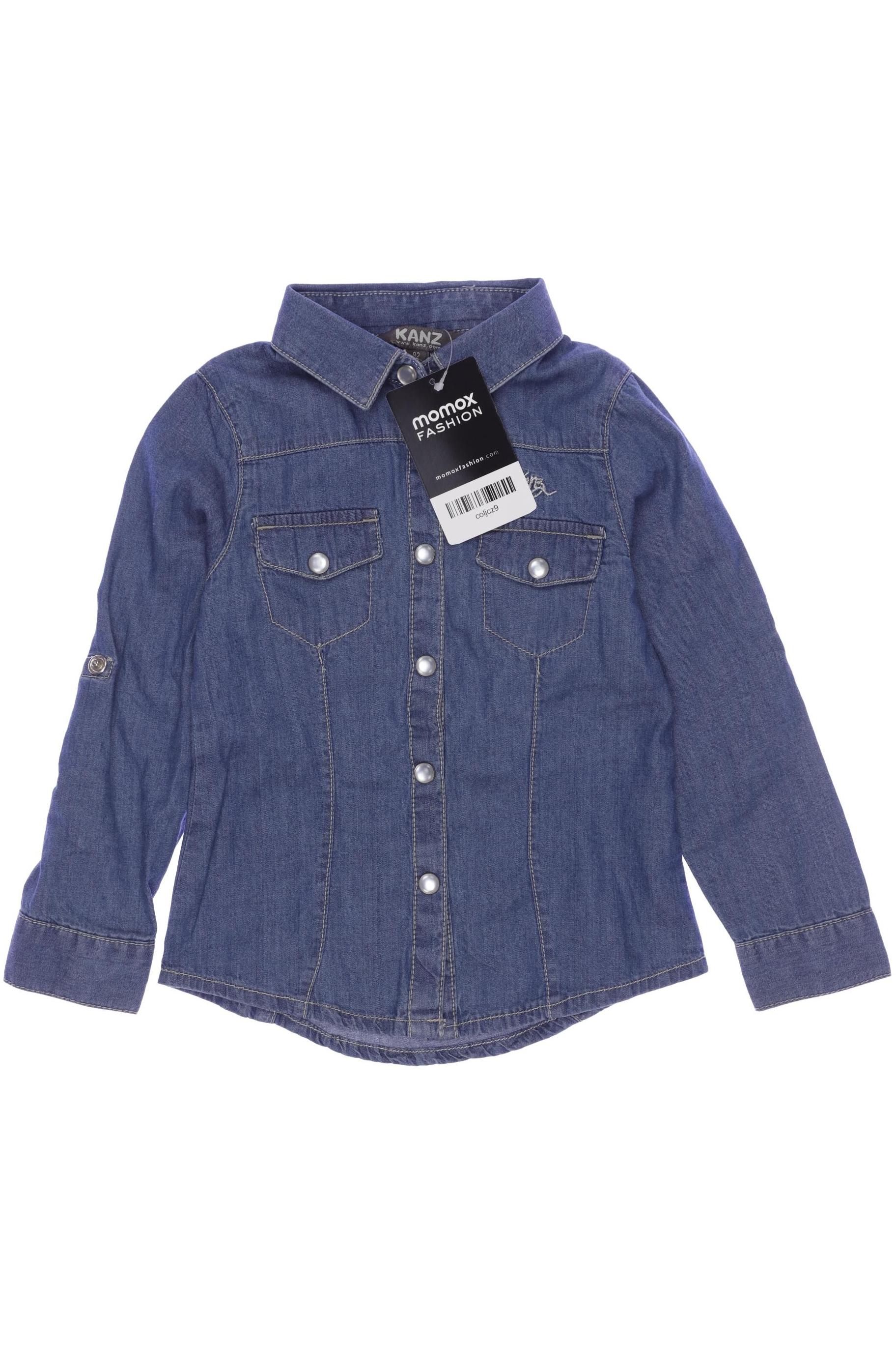 

Kanz Damen Bluse, blau, Gr. 92