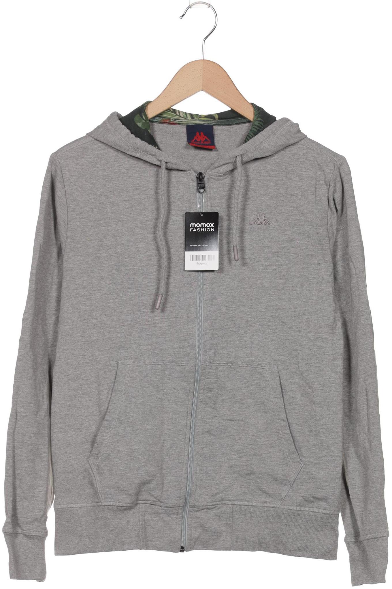 

Kappa Damen Kapuzenpullover, grau, Gr. 38