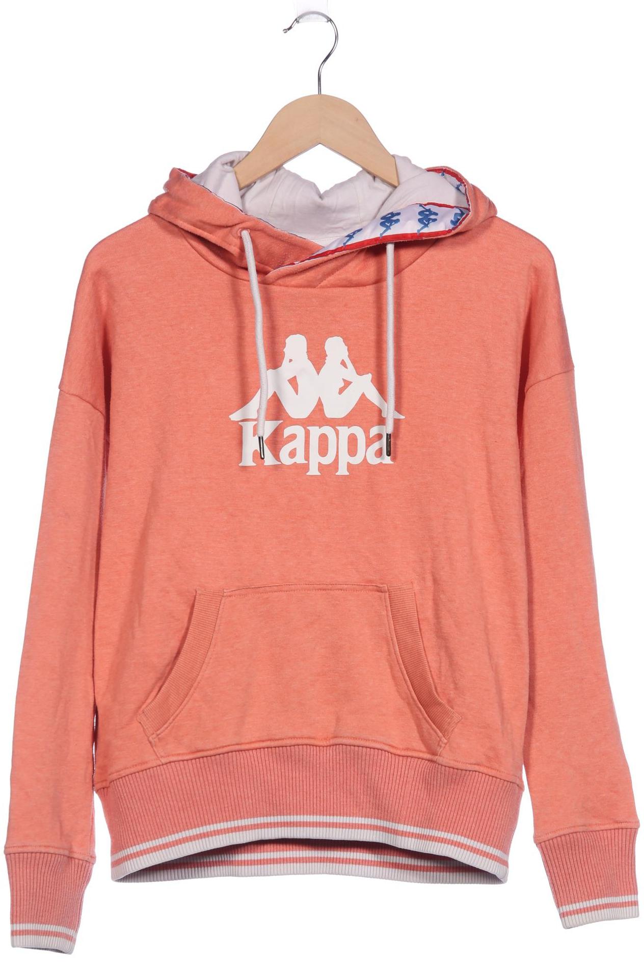 

Kappa Damen Kapuzenpullover, orange, Gr. 42