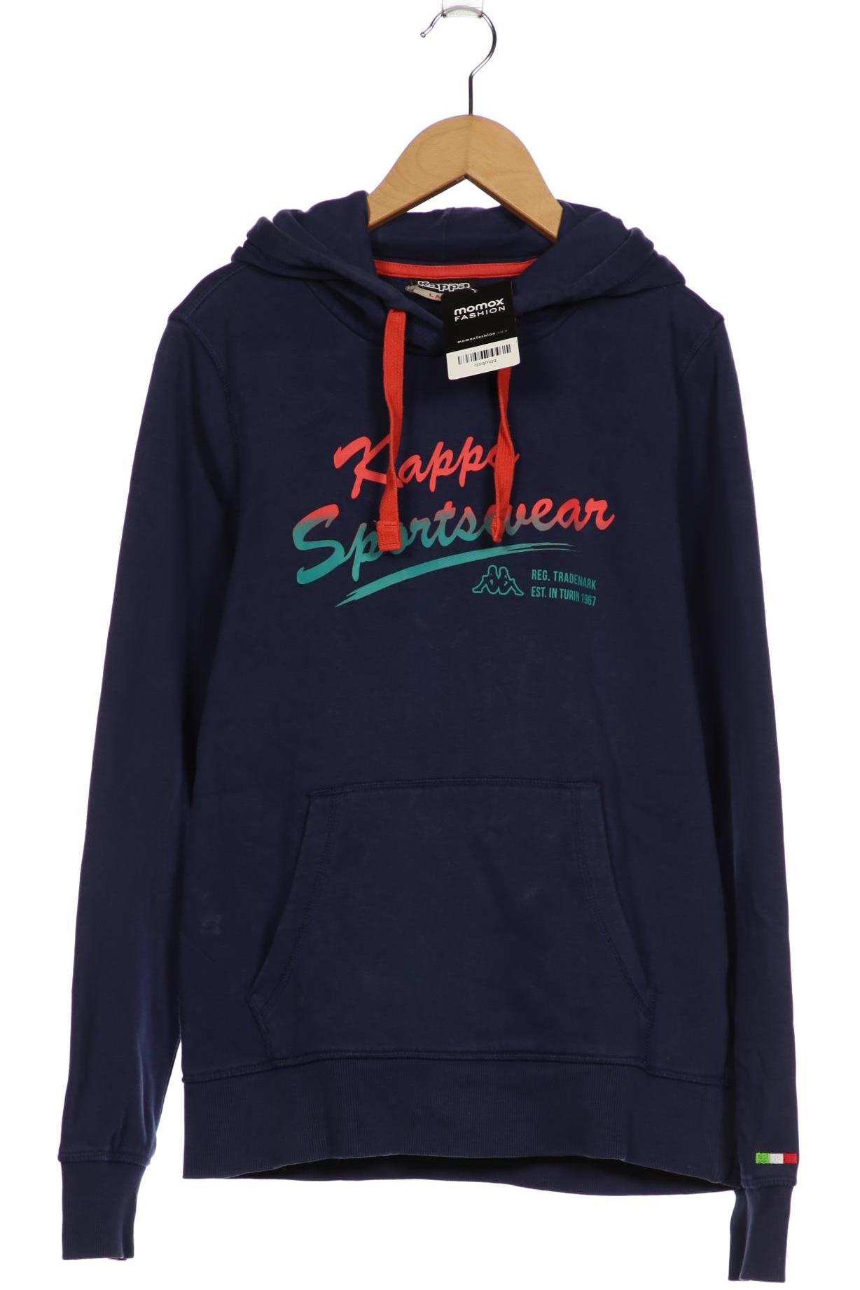 

Kappa Damen Kapuzenpullover, blau, Gr. 42