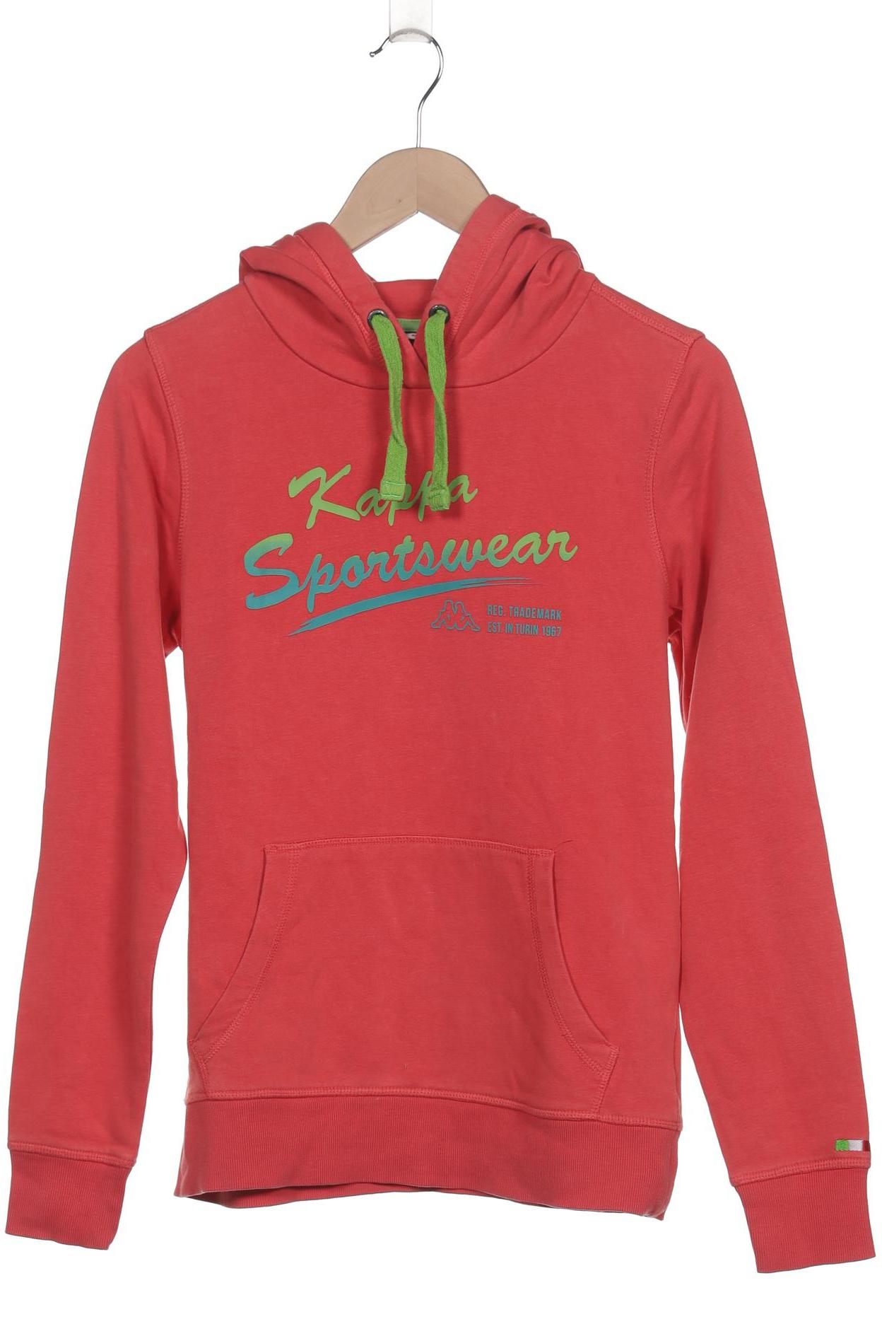 

Kappa Damen Kapuzenpullover, rot, Gr. 38
