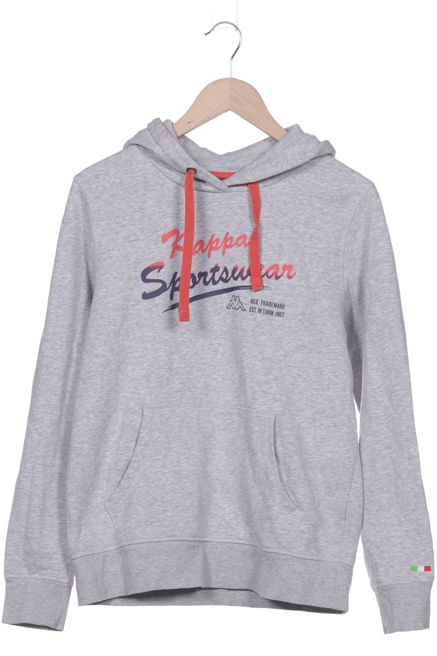 

Kappa Herren Kapuzenpullover, grau, Gr. 56
