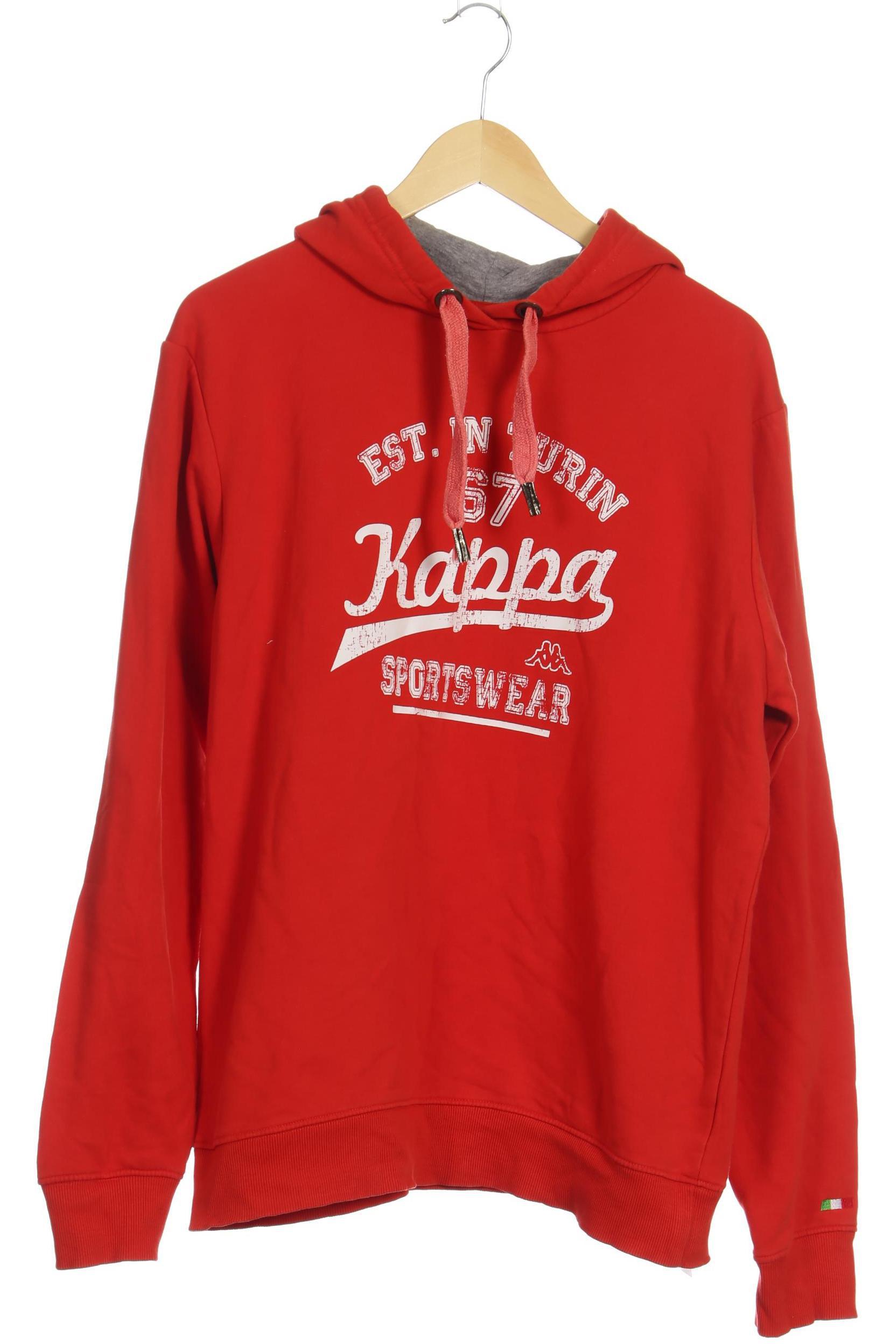 Thumbnail - Kappa Herren Kapuzenpullover, rot, Gr.