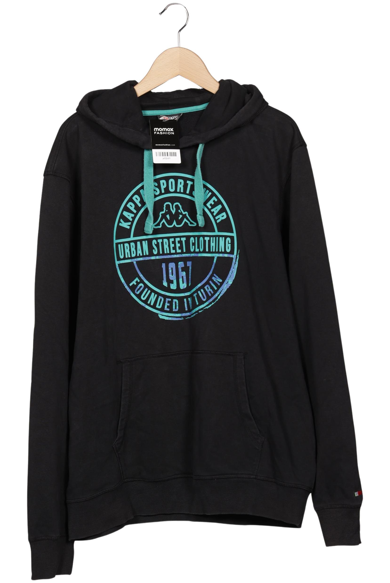 

Kappa Herren Kapuzenpullover, schwarz, Gr. 56