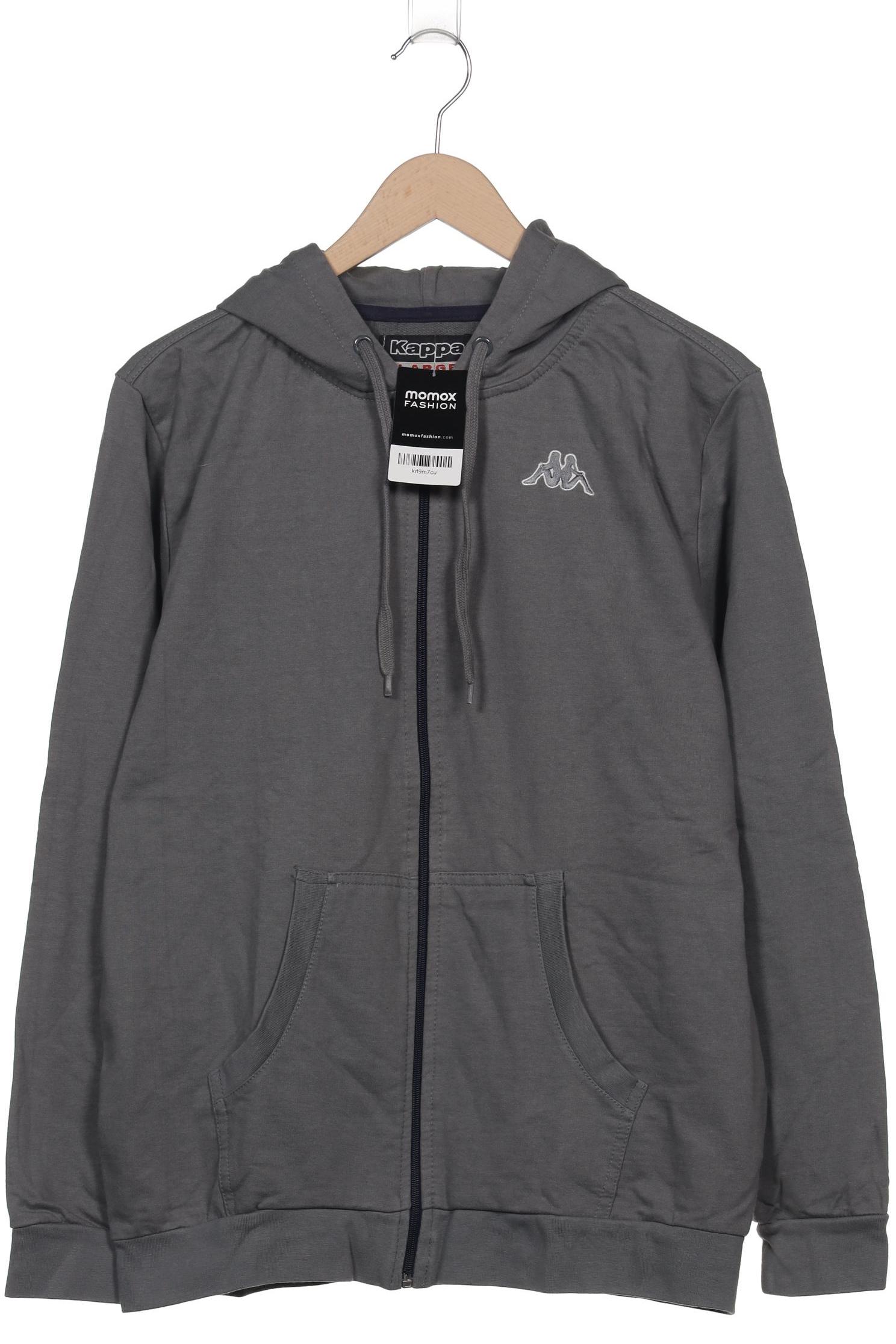

Kappa Herren Kapuzenpullover, grau, Gr. 52