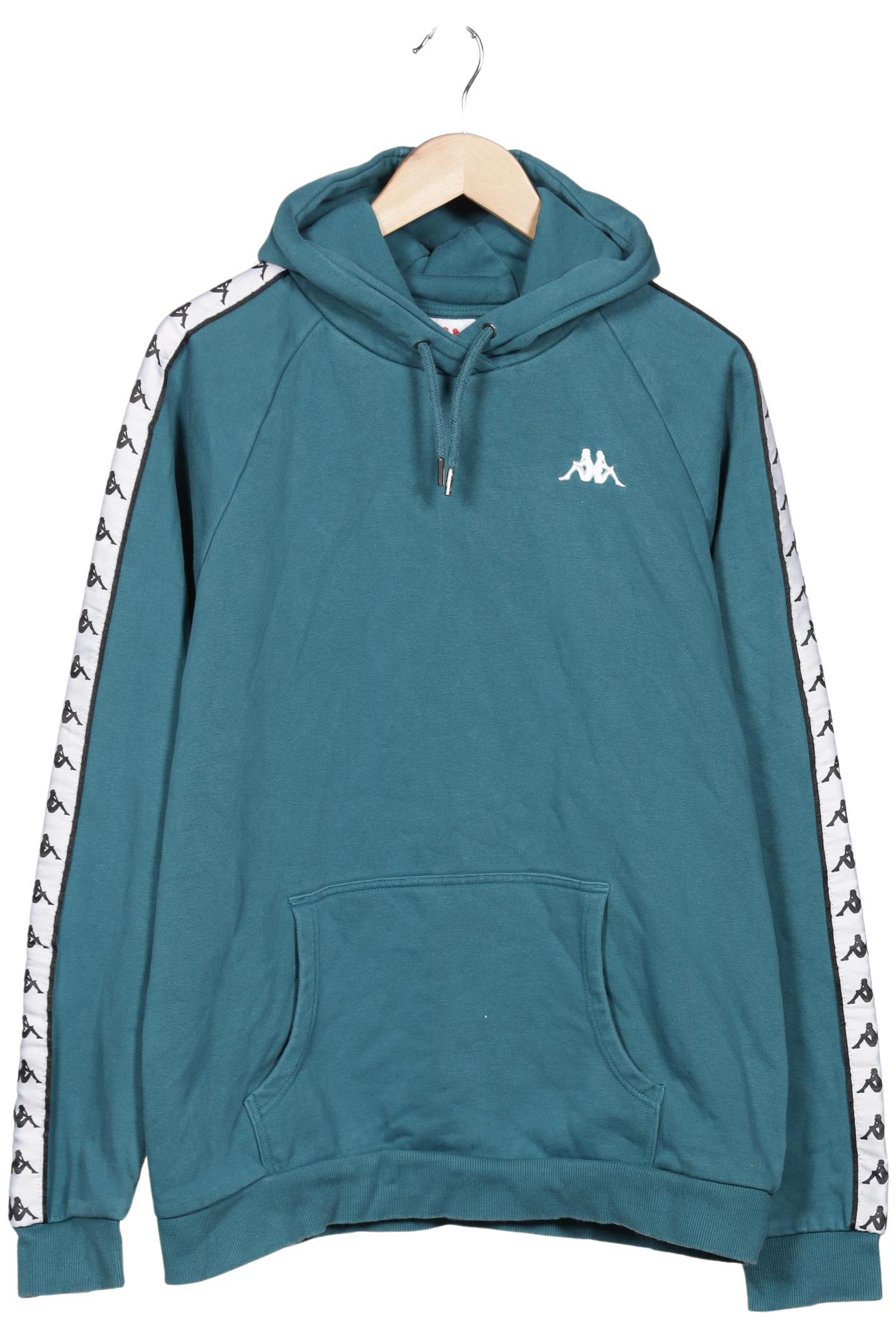 

Kappa Herren Kapuzenpullover, türkis, Gr. 54